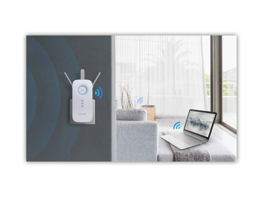 TP-LINK Dualband-WLAN Repeater RE450, AC1750 TP-LINK Dualband-WLAN Repeater RE450, AC1750