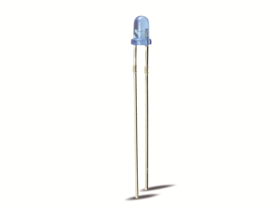 EVERSTAR LEDs ESL-R3040HBDE034, blau, 3 mm, 10 Stück EVERSTAR LEDs ESL-R3040HBDE034, blau, 3 mm, 10 Stück