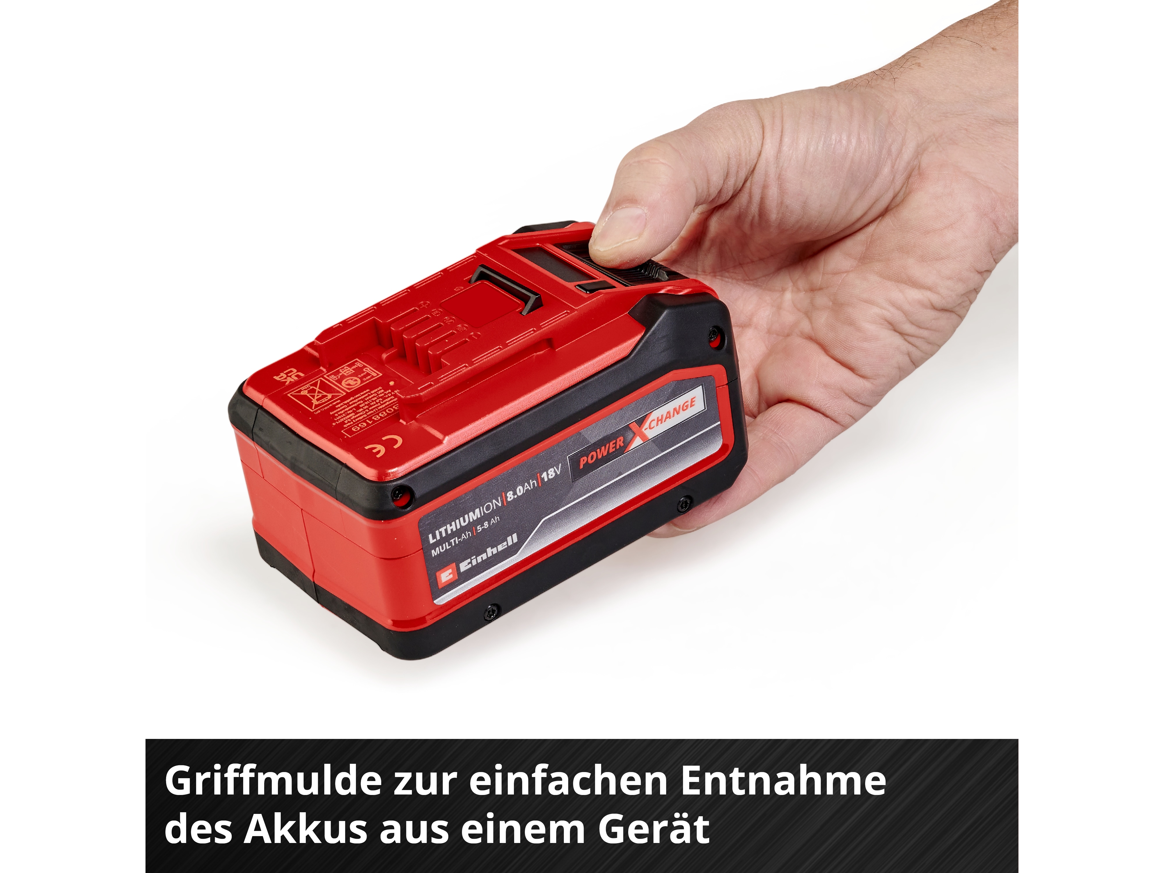 EINHELL Akku, 18 V 5...8 Ah, Multi Ah PXC Plus