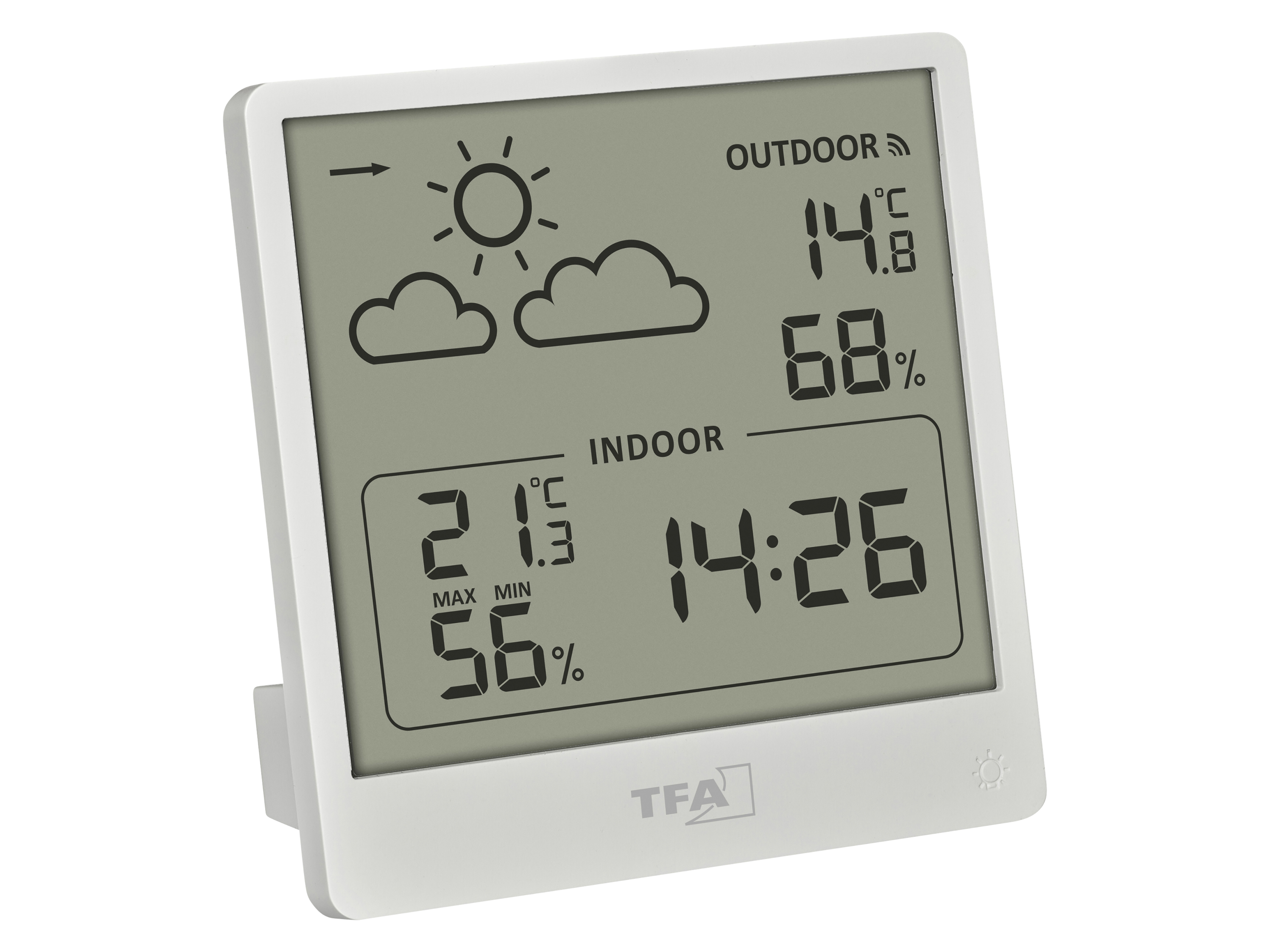 TFA Funk-Wetterstation CLEO, weiß