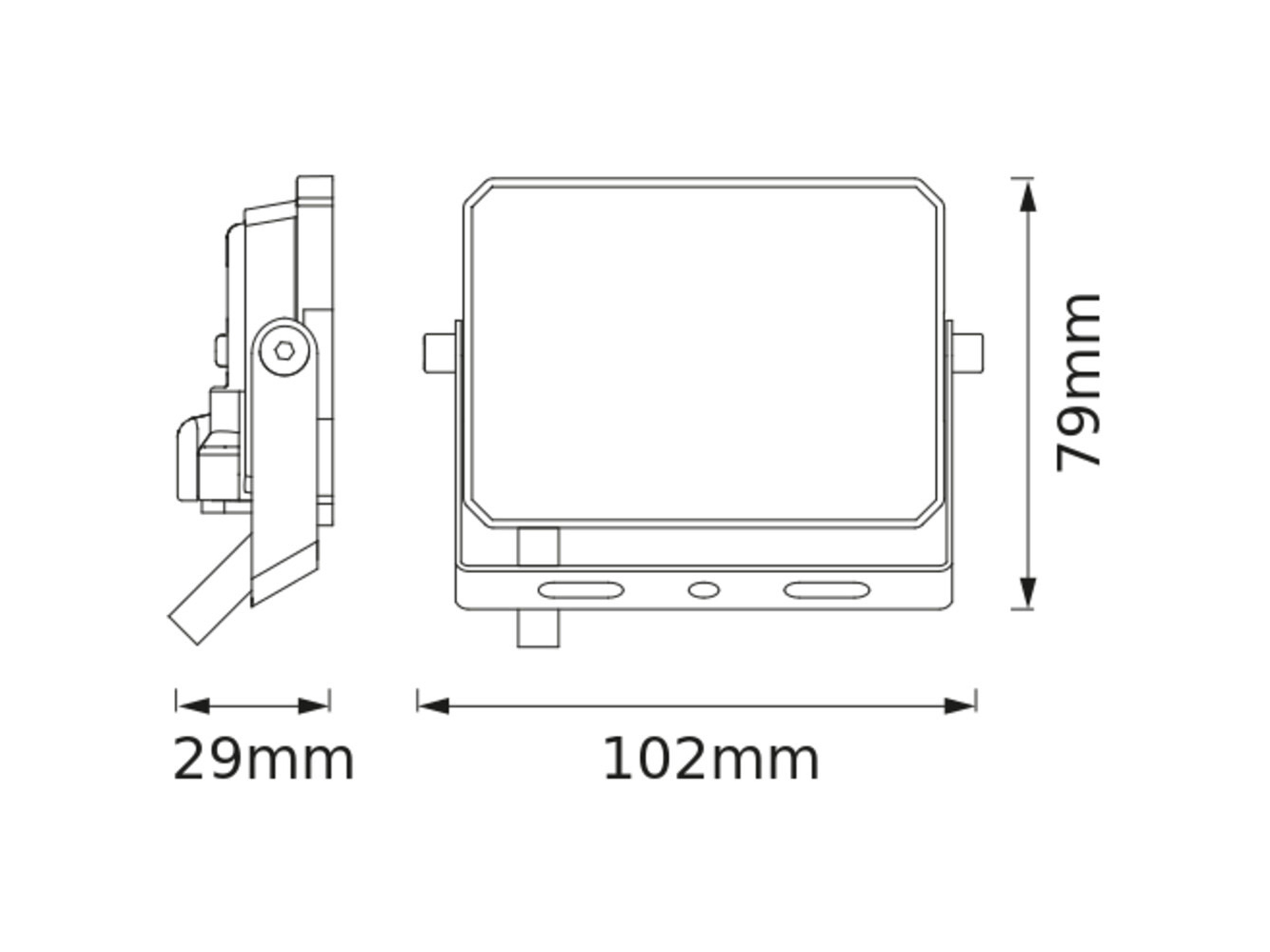 OSRAM LED-Fluter, 10W, 900lm, 3000K, 105°, IP65, warmweiß OSRAM LED-Fluter, 10W, 900lm, 3000K, 105°, IP65, warmweiß