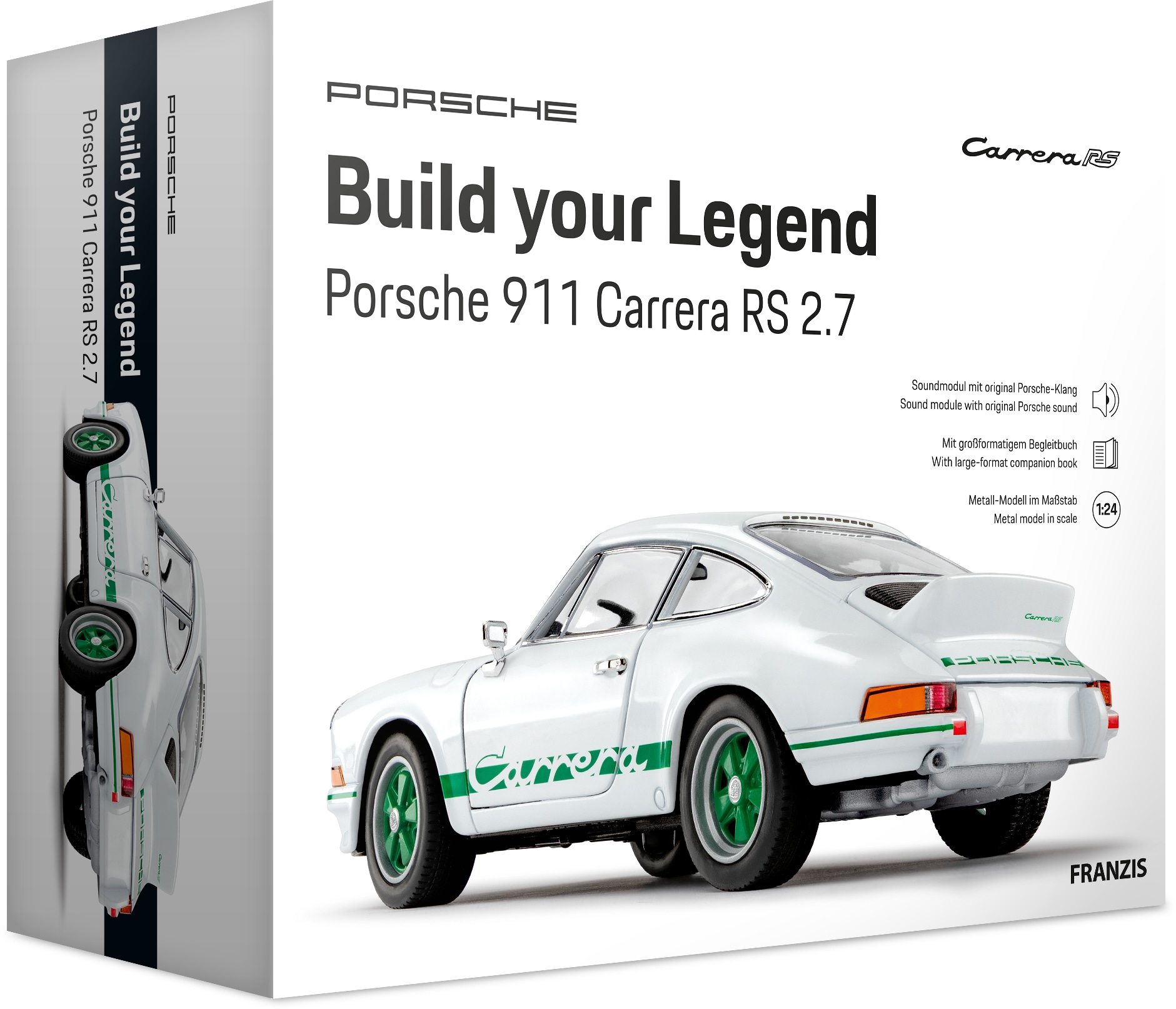FRANZIS Build your Legend: Porsche 911 Carrera RS 2.7 FRANZIS Build your Legend: Porsche 911 Carrera RS 2.7