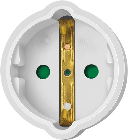 LOGILINK Schutzkontaktverlängerung LPS107 CEE7/7 (90°) zu CEE 7/3 10m weiß LOGILINK Netzkabelverlängerung LPS107 CEE7/7 (90°) zu CEE 7/3 10m weiß