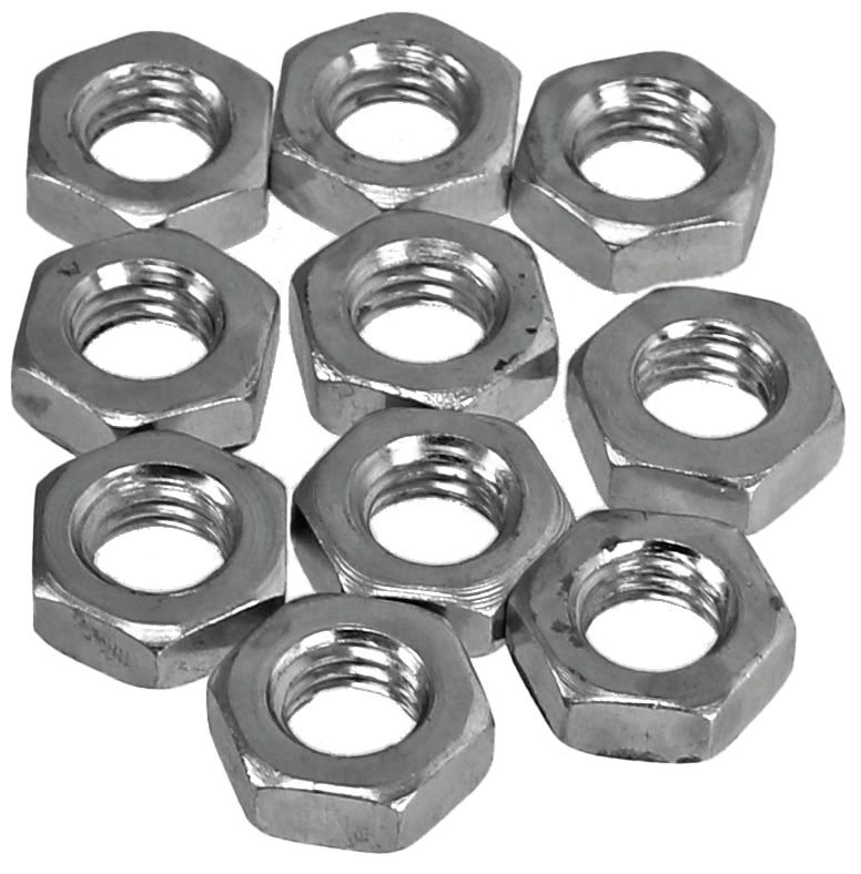 Muttern M8, flach Muttern M8, flach