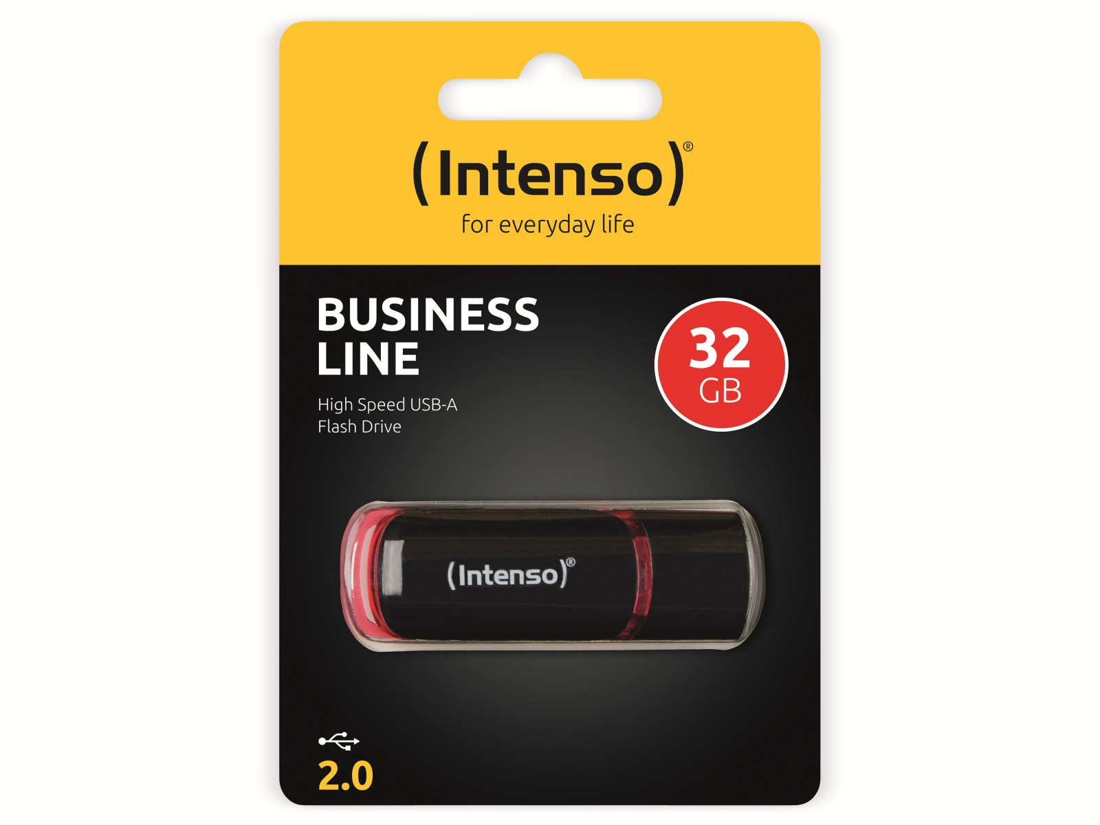 INTENSO USB-Stick Business Line 3511480 USB 2.0 32GB INTENSO USB 2.0 Speicherstick Business Line, 32 GB