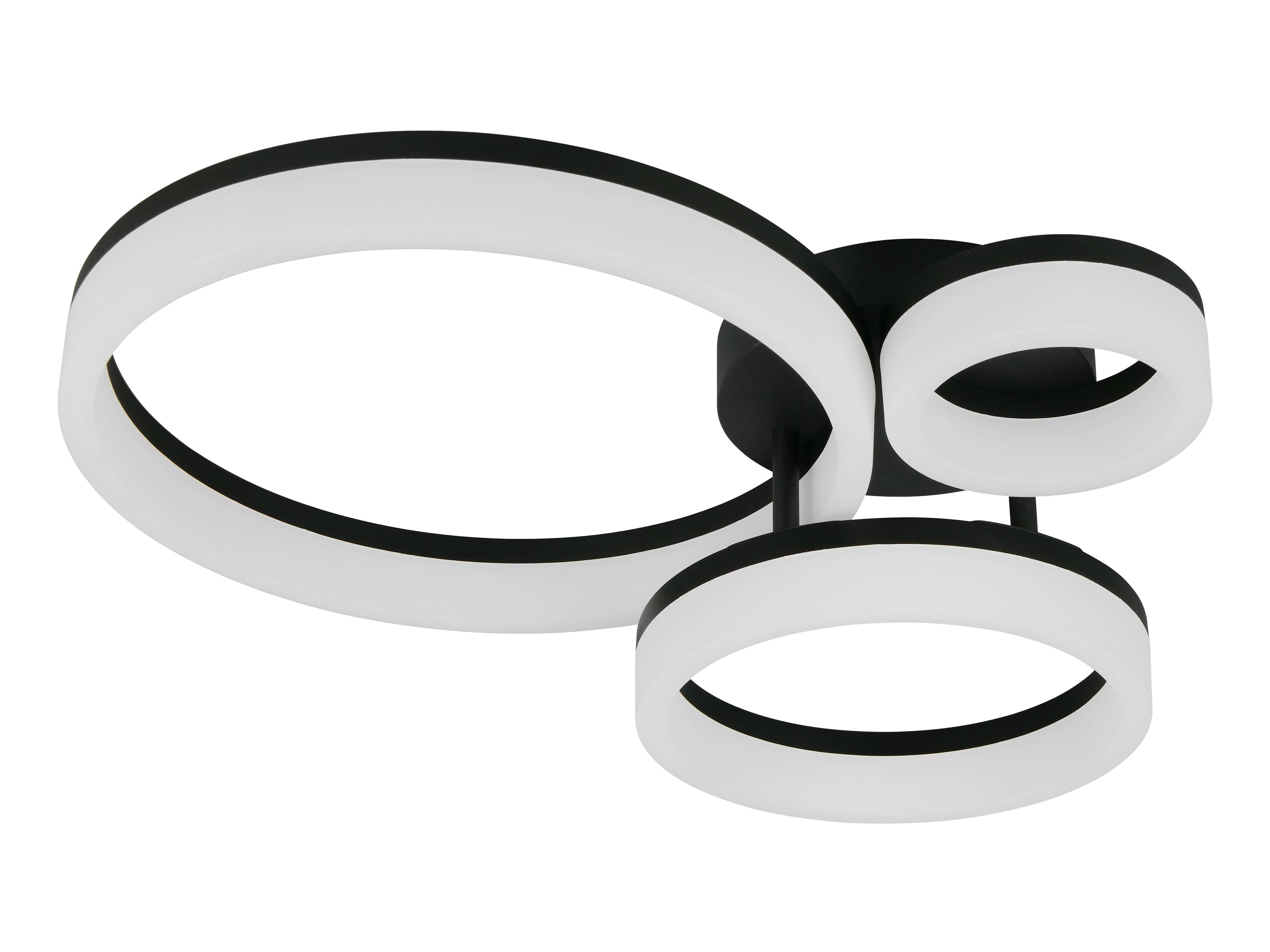 REALITY LED-Deckenleuchte Scope R63601332, 32W, 3000K, 4000lm, warmweiß, IP20, schwarz REALITY LED-Deckenleuchte Scope R63601332, 32W, 3000K, 4000lm, warmweiß, IP20, schwarz