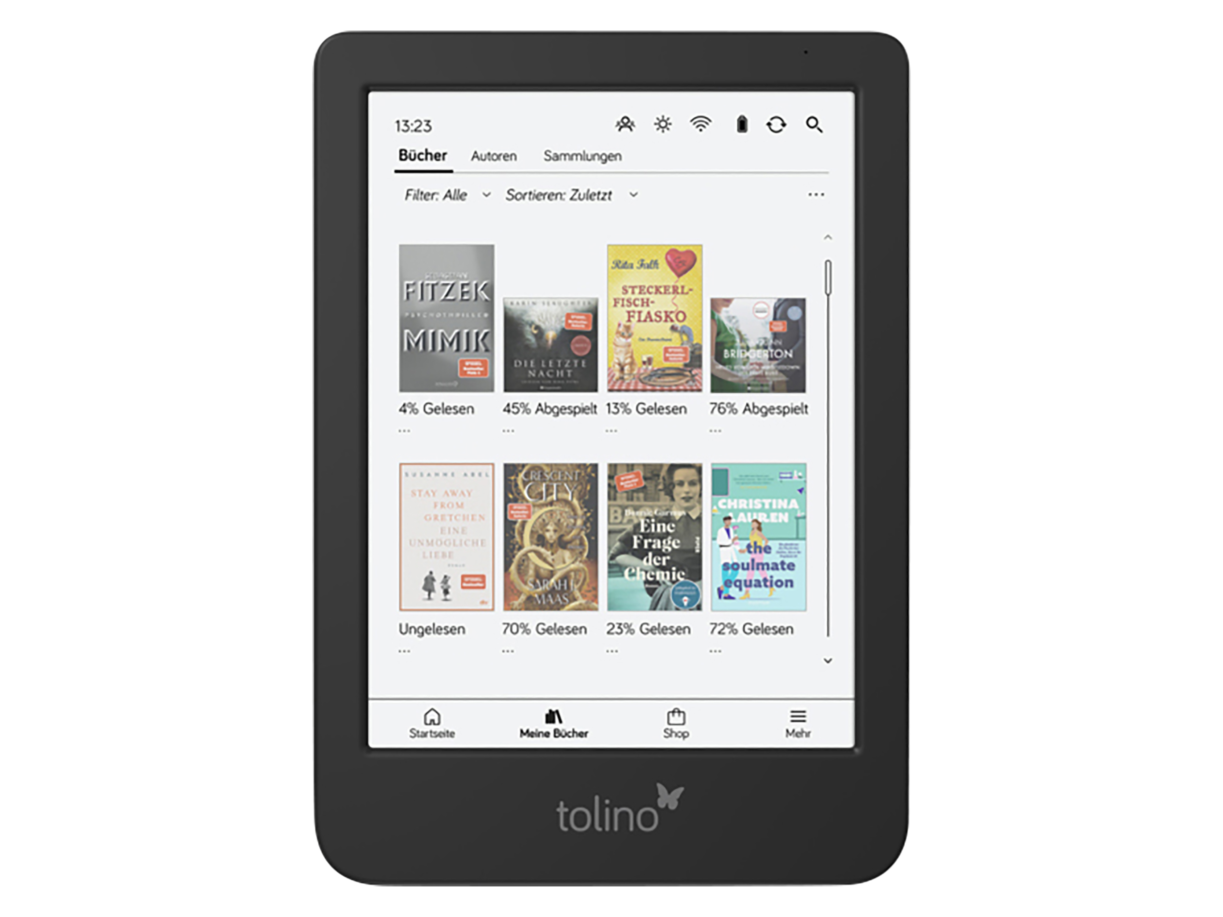 TOLINO eReader Shine Color, 15,2 cm (6"), 16 GB, Farbdisplay TOLINO eReader Shine Color, 15,2 cm (6"), 16 GB, Farbdisplay