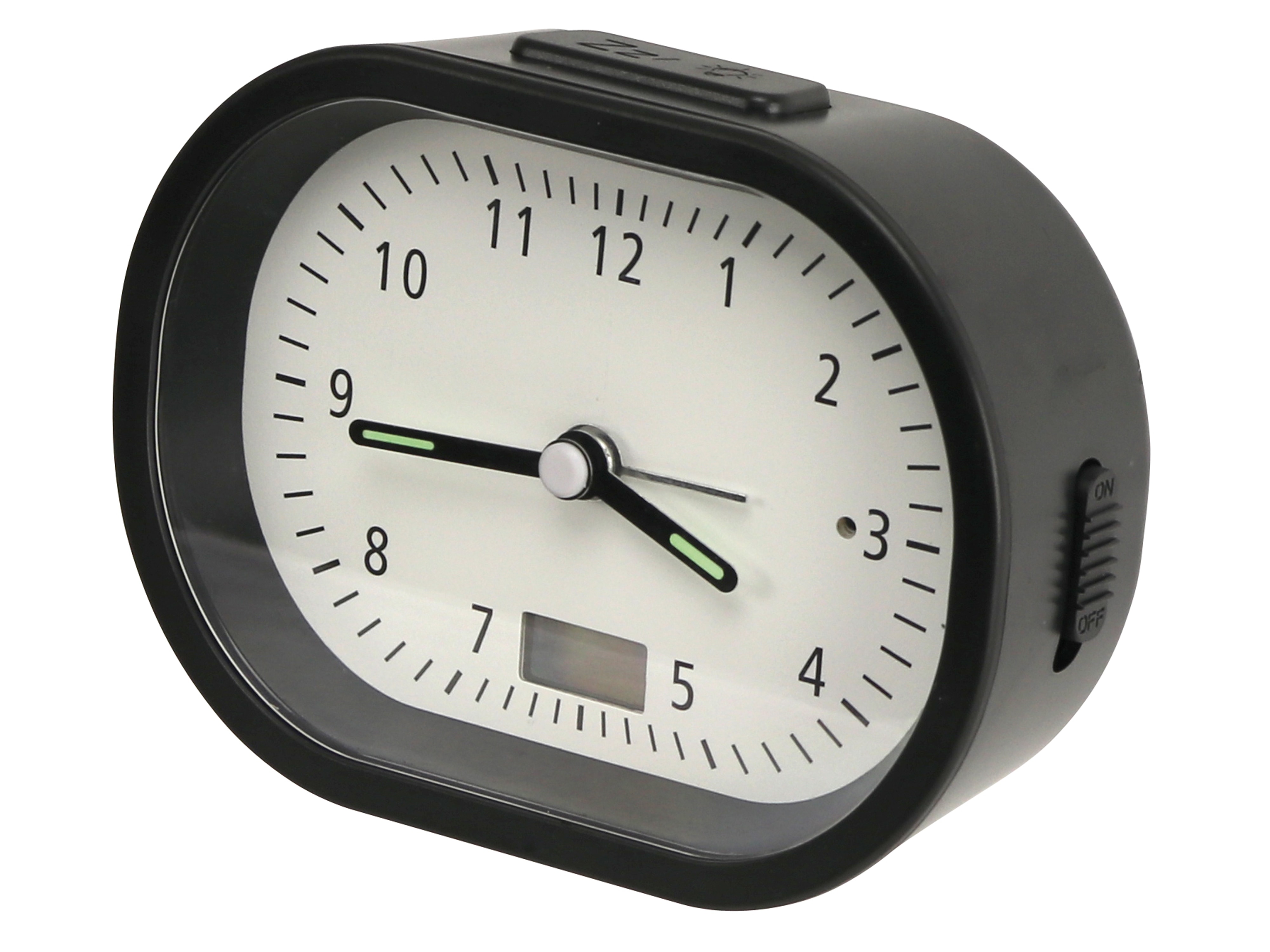 Funkwecker, analog, 784-02-2020-03, schwarz, B-Ware Funkwecker, analog, 784-02-2020-03, schwarz, B-Ware