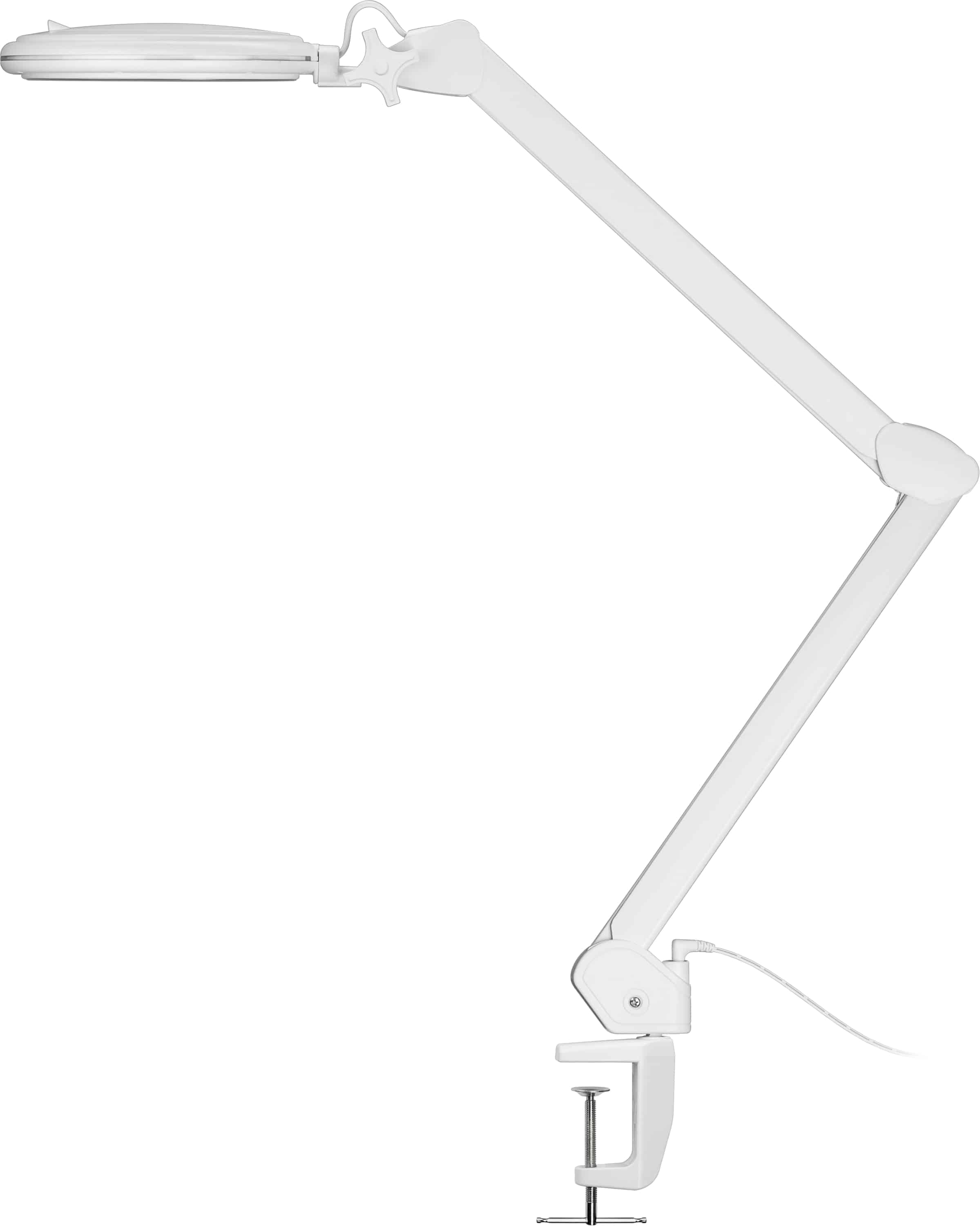 GOOBAY LED-Klemm-Lupenleuchte, 10 W, 800 lm, dimmbar, weiß GOOBAY LED-Klemm-Lupenleuchte, 10 W, 800 lm, dimmbar, weiß