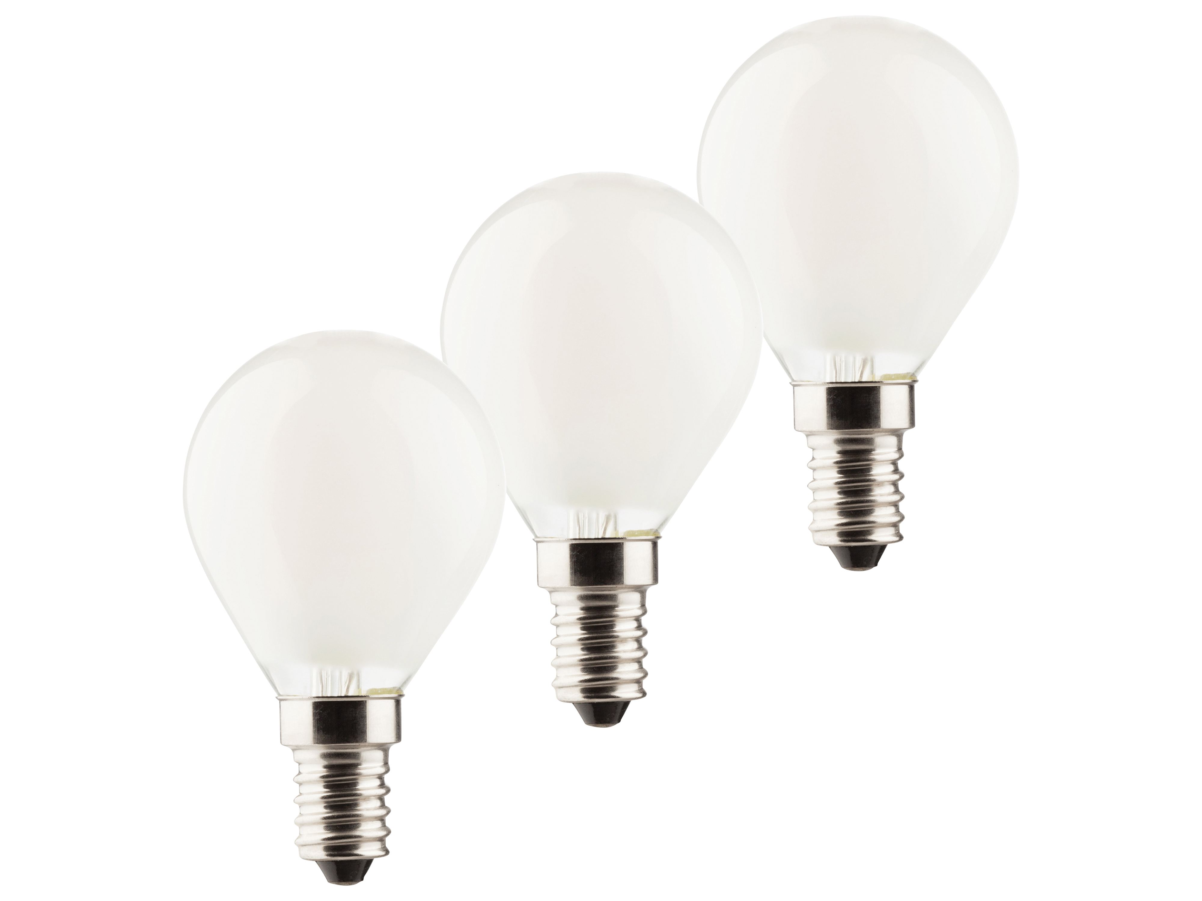 MÜLLER-LICHT LED-Filament-Lampe, E14, EEK: E, 4W, 470lm, 2700K, 3 Stk MÜLLER-LICHT LED-Filament-Lampe, E14, EEK: E, 4W, 470lm, 2700K, 3 Stk