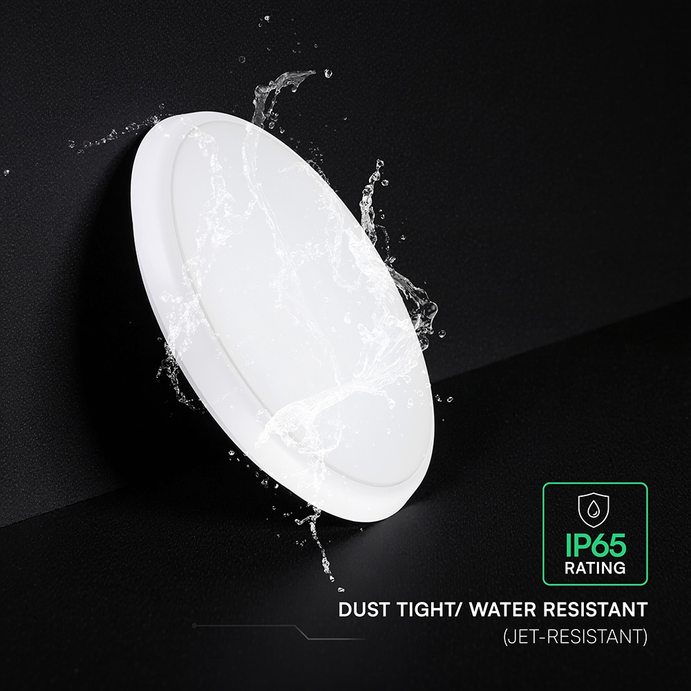 V-TAC LED-Deckenleuchte VT-24360, EEK: E, 40W, 4400lm, 2700...6500K, mit MW-Bewegungssensor