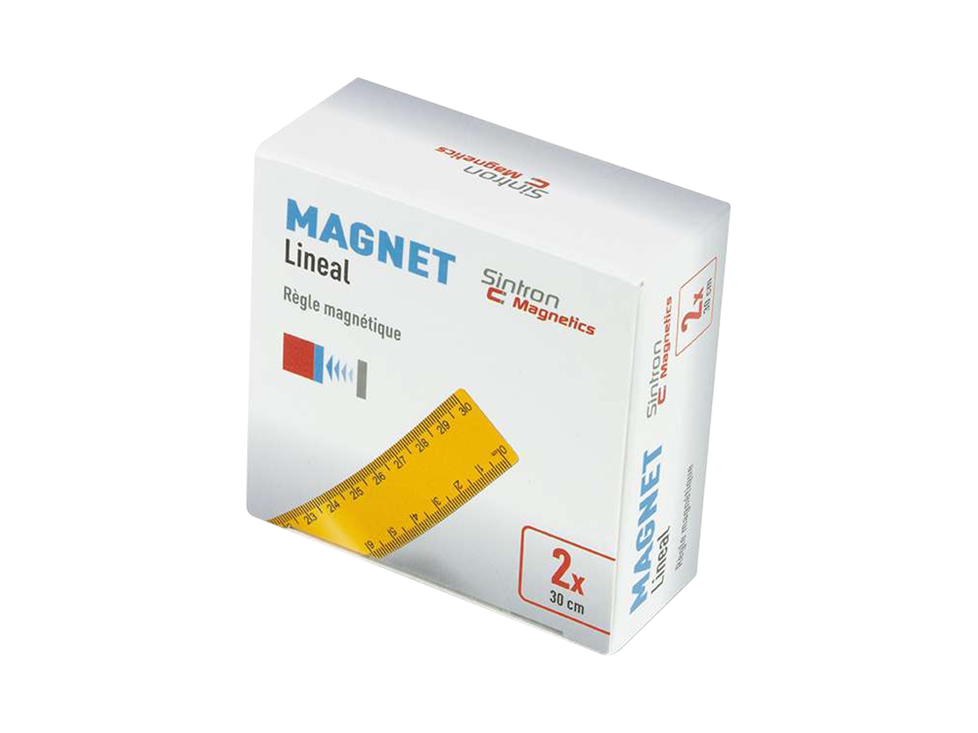 SINTRON Magnetlineal Magnetics 30 cm, 2 Stück SINTRON Magnetlineal Magnetics 30 cm, 2 Stück