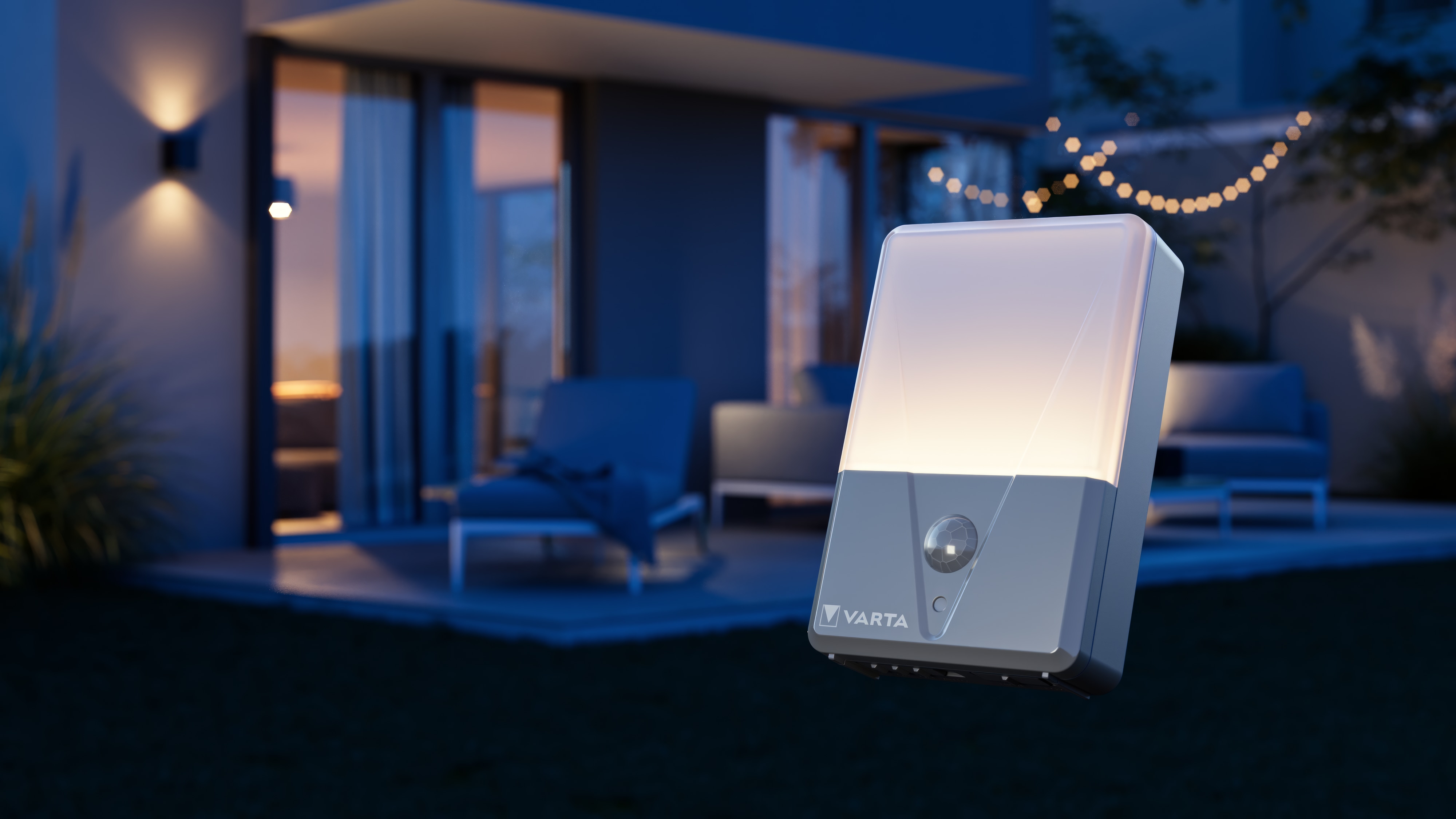 VARTA LED-Nachtlicht Motion Sensor, 40 lm, Batteriebetrieb, 2 Stück VARTA LED-Nachtlicht Motion Sensor, 40 lm, Batteriebetrieb, 2 Stück