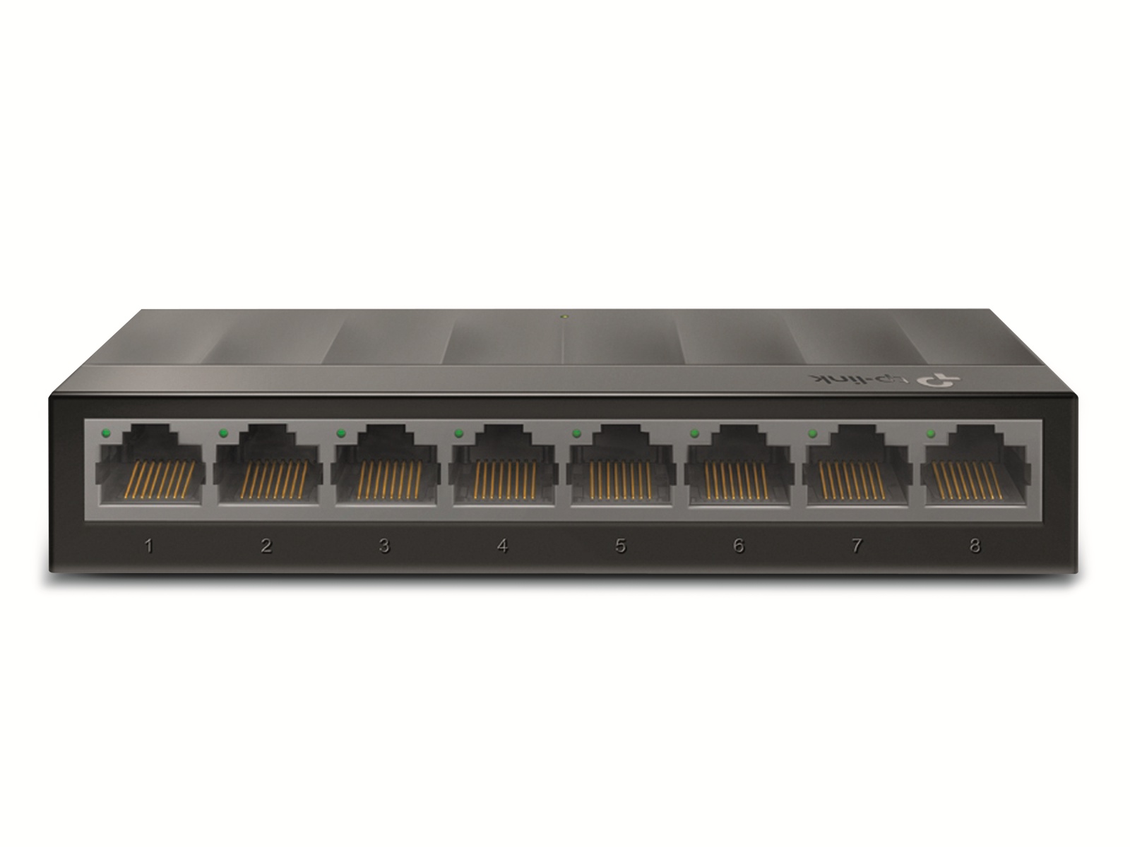 TP-LINK LiteWave Switch LS1008G, Gigabit, unmanaged, 8-port, Kunststoff TP-LINK LiteWave Switch LS1008G, Gigabit, unmanaged, 8-port, Kunststoff