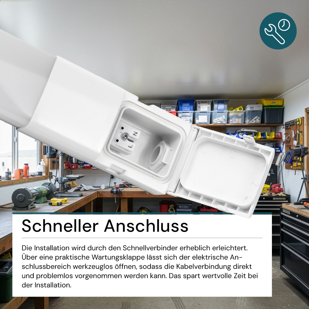 LUXULA LED-Feuchtraumleuchte, EEK: E, 16W, 1760lm, 4000K, 750mm LUXULA LED-Feuchtraumleuchte, EEK: E, 16W, 1760lm, 4000K, 750mm