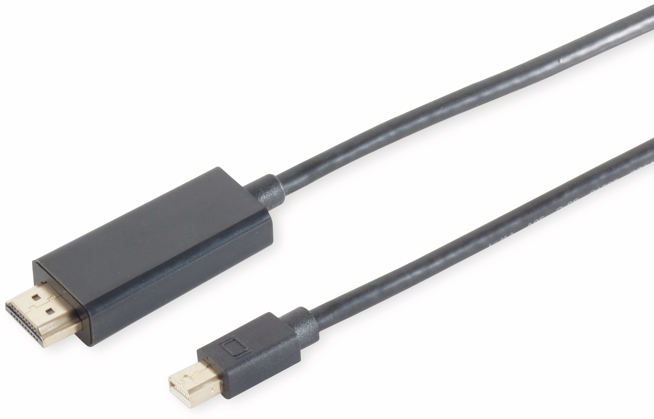S-IMPULS 1.2 DisplayPort-Kabel, MiniDP/HDMI, Stecker/Stecker, 4K, 1,0 m S-IMPULS 1.2 DisplayPort-Kabel, MiniDP/HDMI, Stecker/Stecker, 4K, 1,0 m