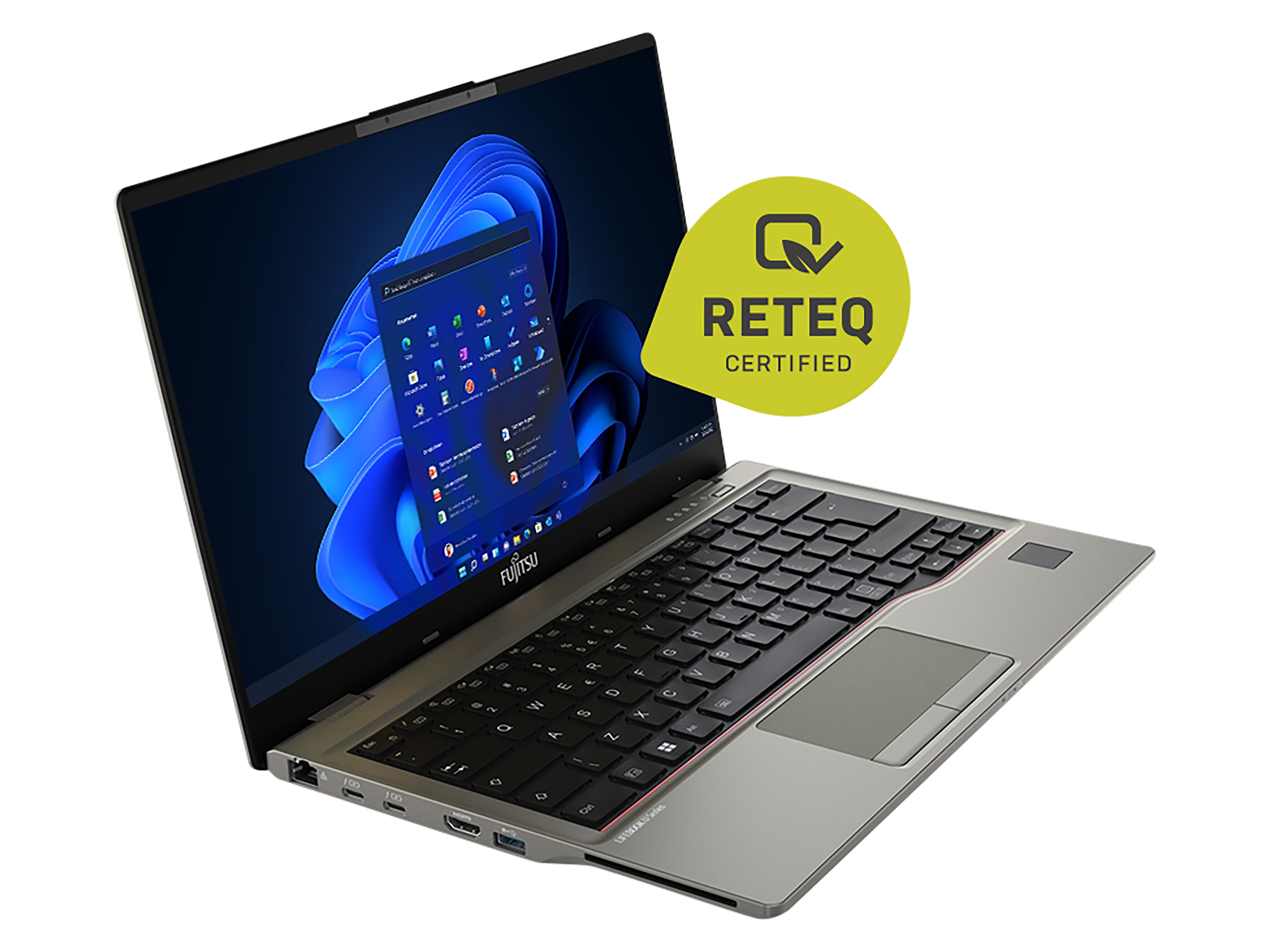FUJITSU Notebook Lifebook U7412, 35,56 cm (14"), 16GB, 512GB, Win11Pro, refurbished FUJITSU Notebook Lifebook U7412, 35,56 cm (14"), 16GB, 512GB, Win11Pro, refurbished