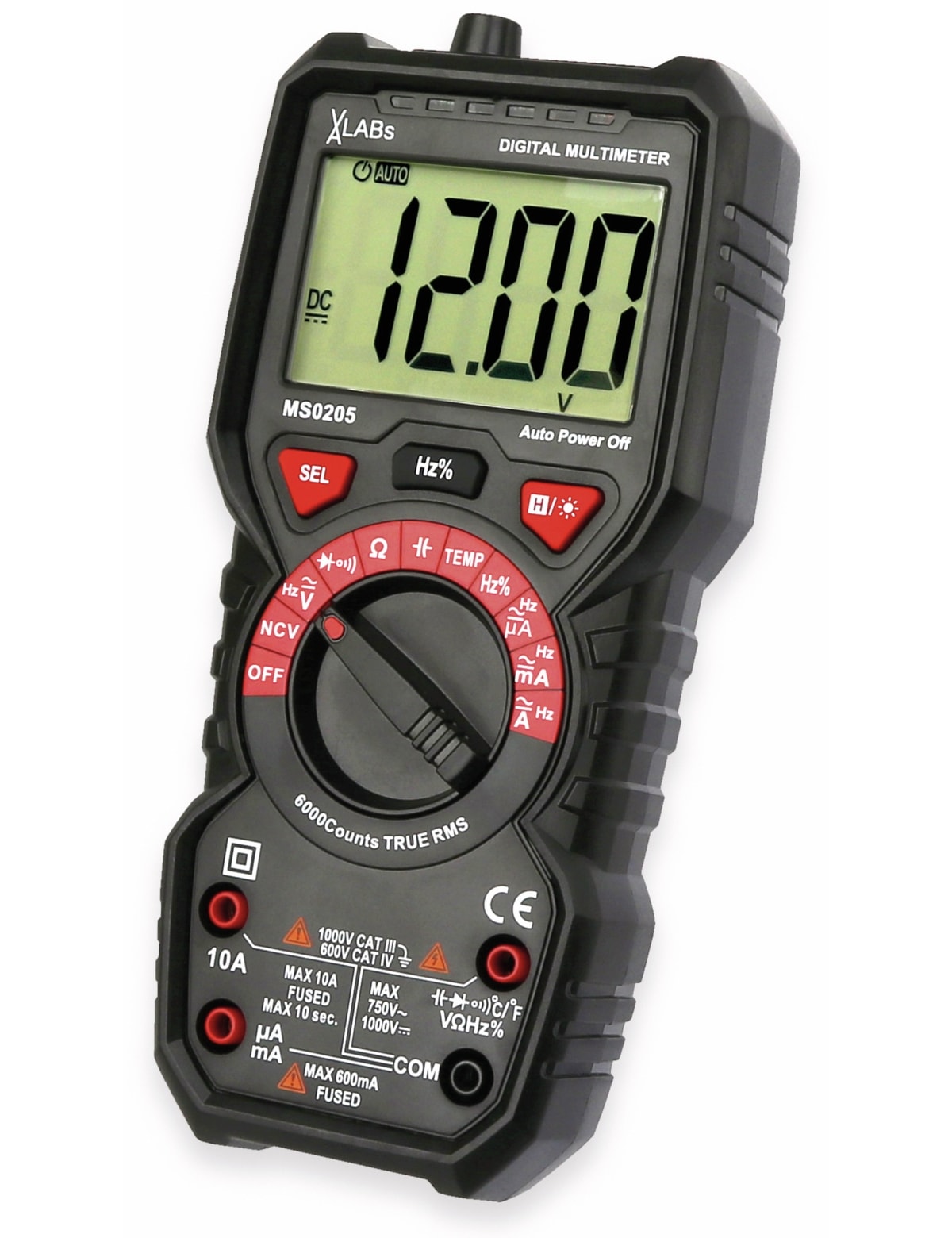 VA LABS Multimeter, MS0205, True RMS VA LABS Multimeter, MS0205, True RMS