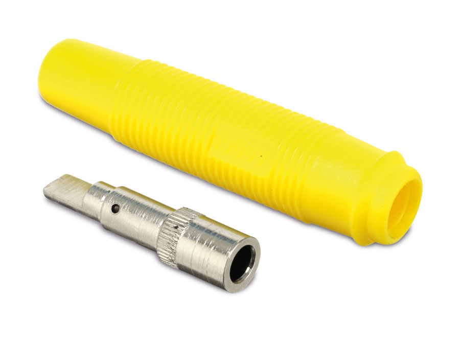 S-IMPULS 4 mm Kupplung, gelb S-IMPULS 4 mm Kupplung, gelb
