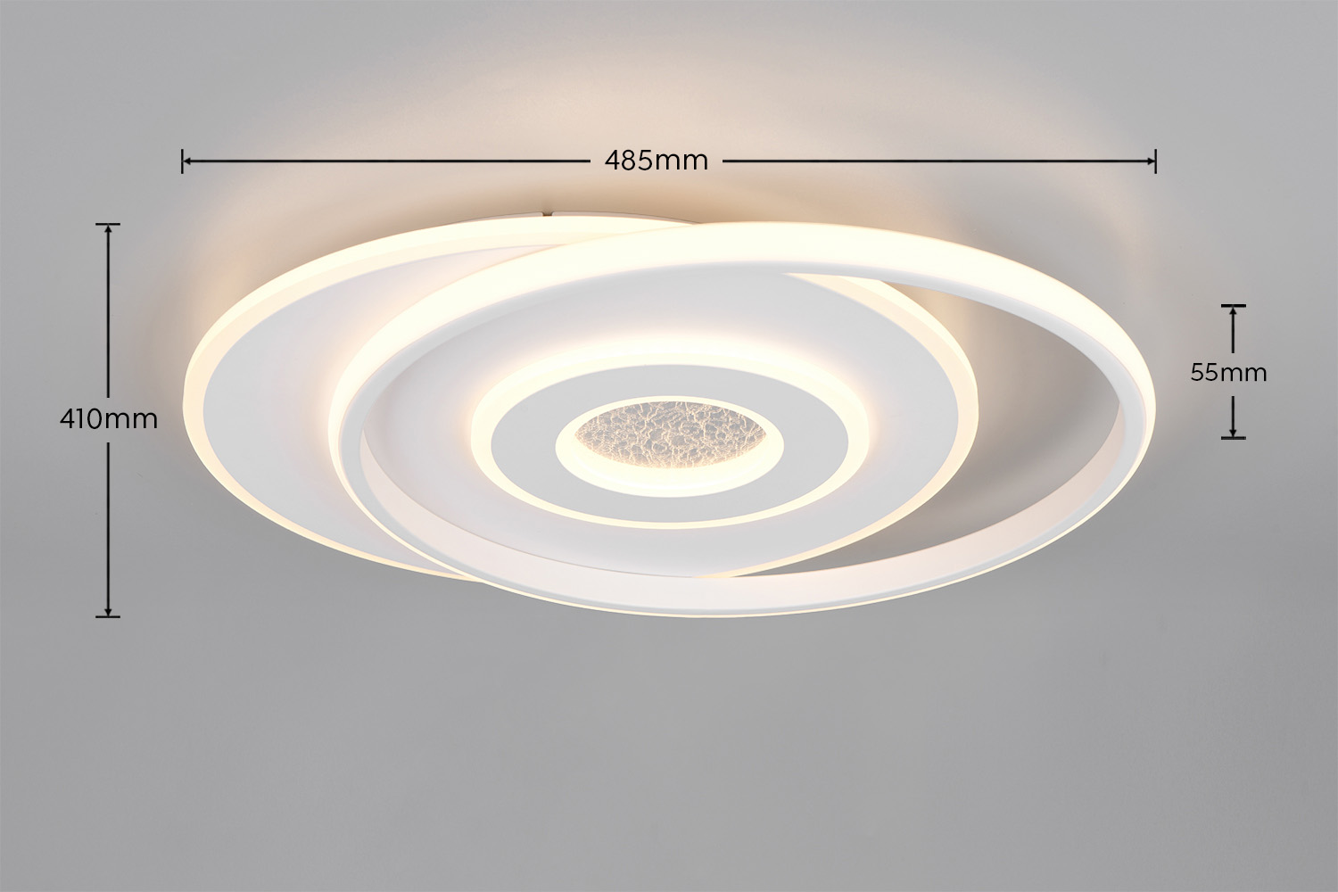 TRIO LED-Deckenleuchte Nazar, 633919131, 36W, 3600lm, 3000K TRIO LED-Deckenleuchte Nazar, 633919131, 36W, 3600lm, 3000K