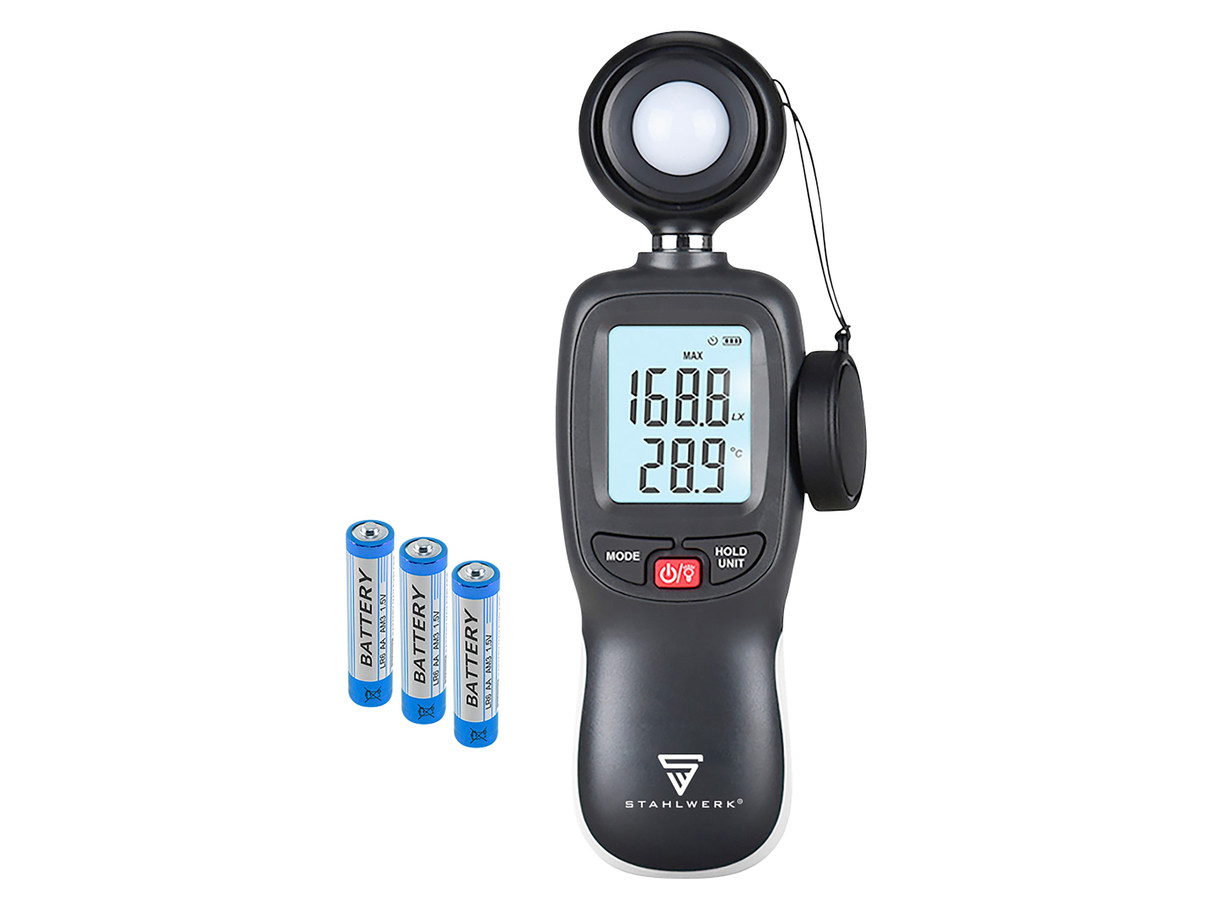 STAHLWERK Digitales Lux-Messgerät DLM-200 ST