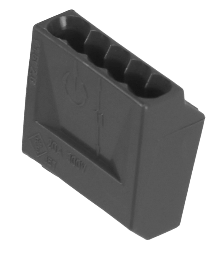WAGO Steckklemmen, 273-105, 5-polig, 2,5 mm², 100 Stück Wago, Steckklemmen, 273-105, 5-polig, 2,5 mm², 100 Stück