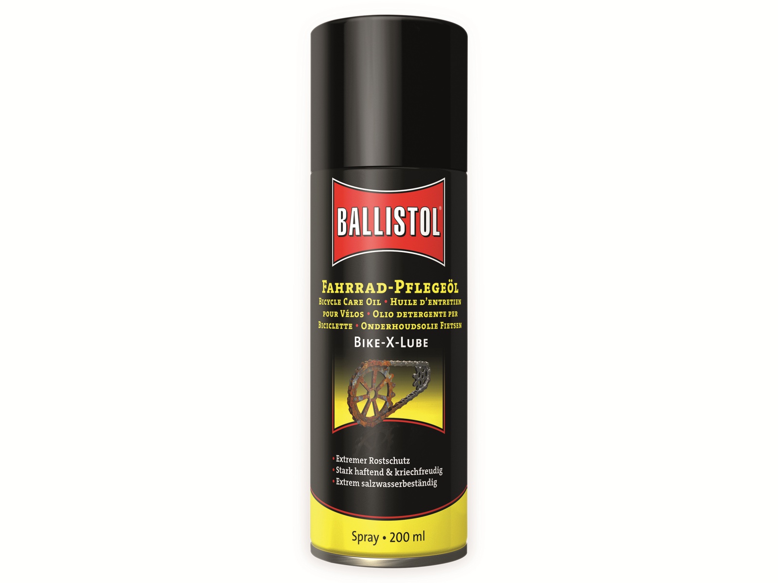 BALLISTOL Fahrrad Pflege-öl Spray Bike-X-Lube, 200 ml
