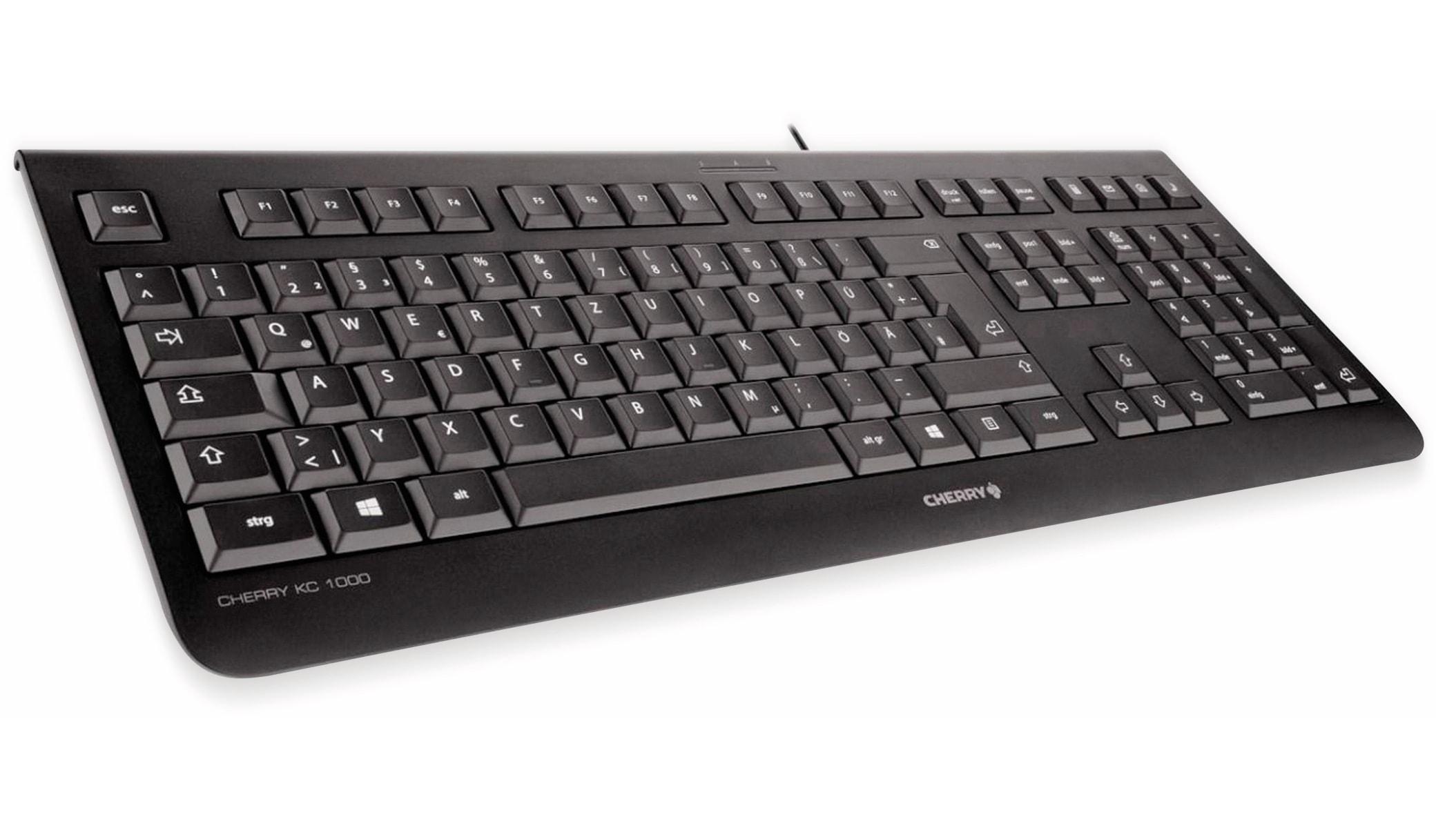 CHERRY Tastatur KC 1000, schwarz CHERRY Tastatur KC 1000, schwarz
