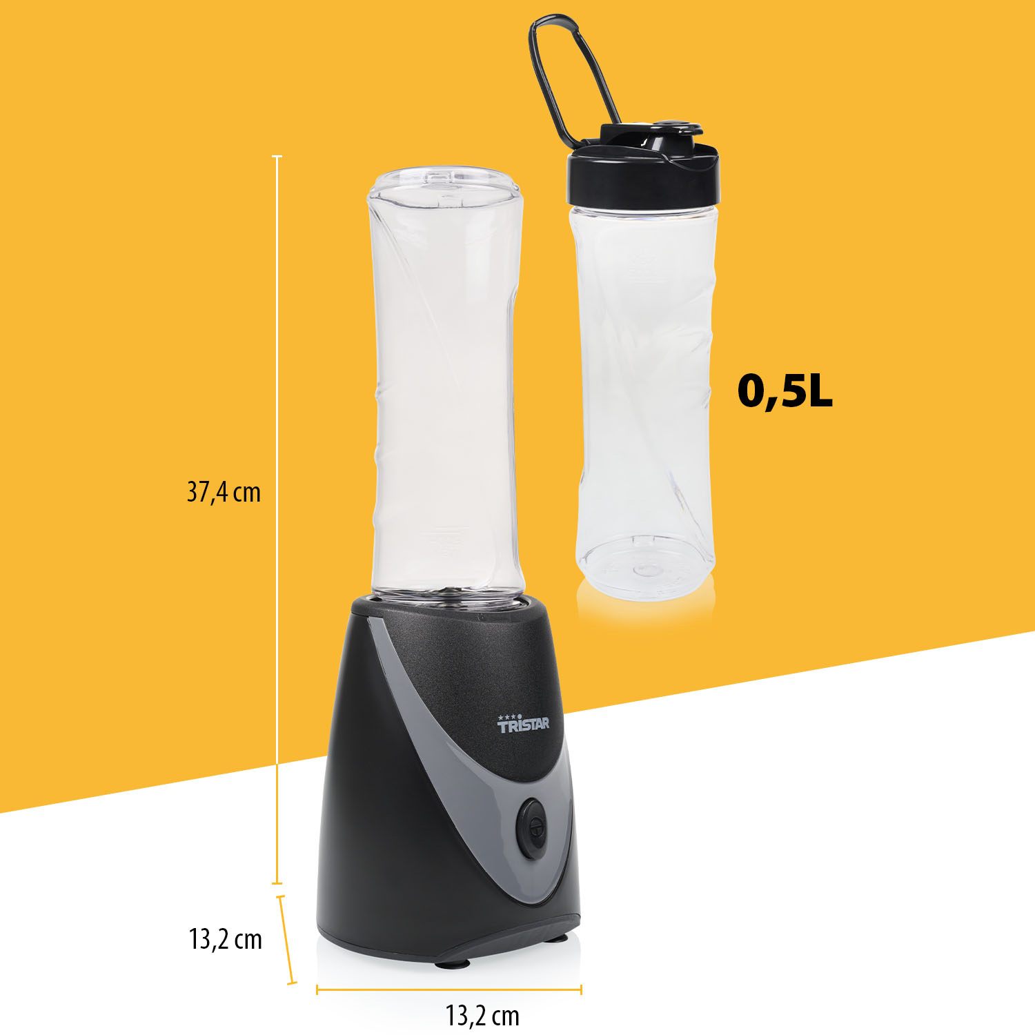 TRISTAR Smoothie Maker BL-4485, 500 ml TRISTAR Smoothie Maker BL-4485, 500 ml