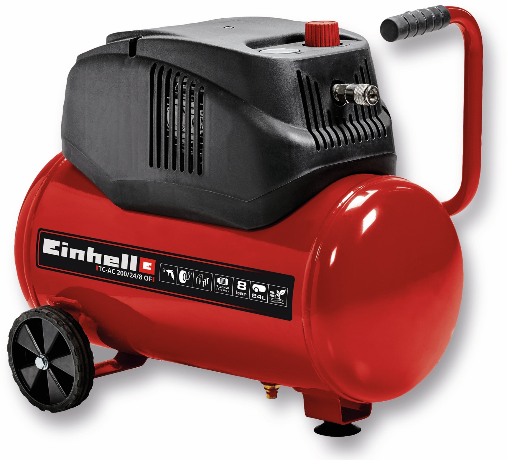EINHELL Luft-Kompressor TC-AC OF 200/24/8, 230V~, 1200 W EINHELL Luft-Kompressor TC-AC OF 200/24/8, 230V~, 1200 W