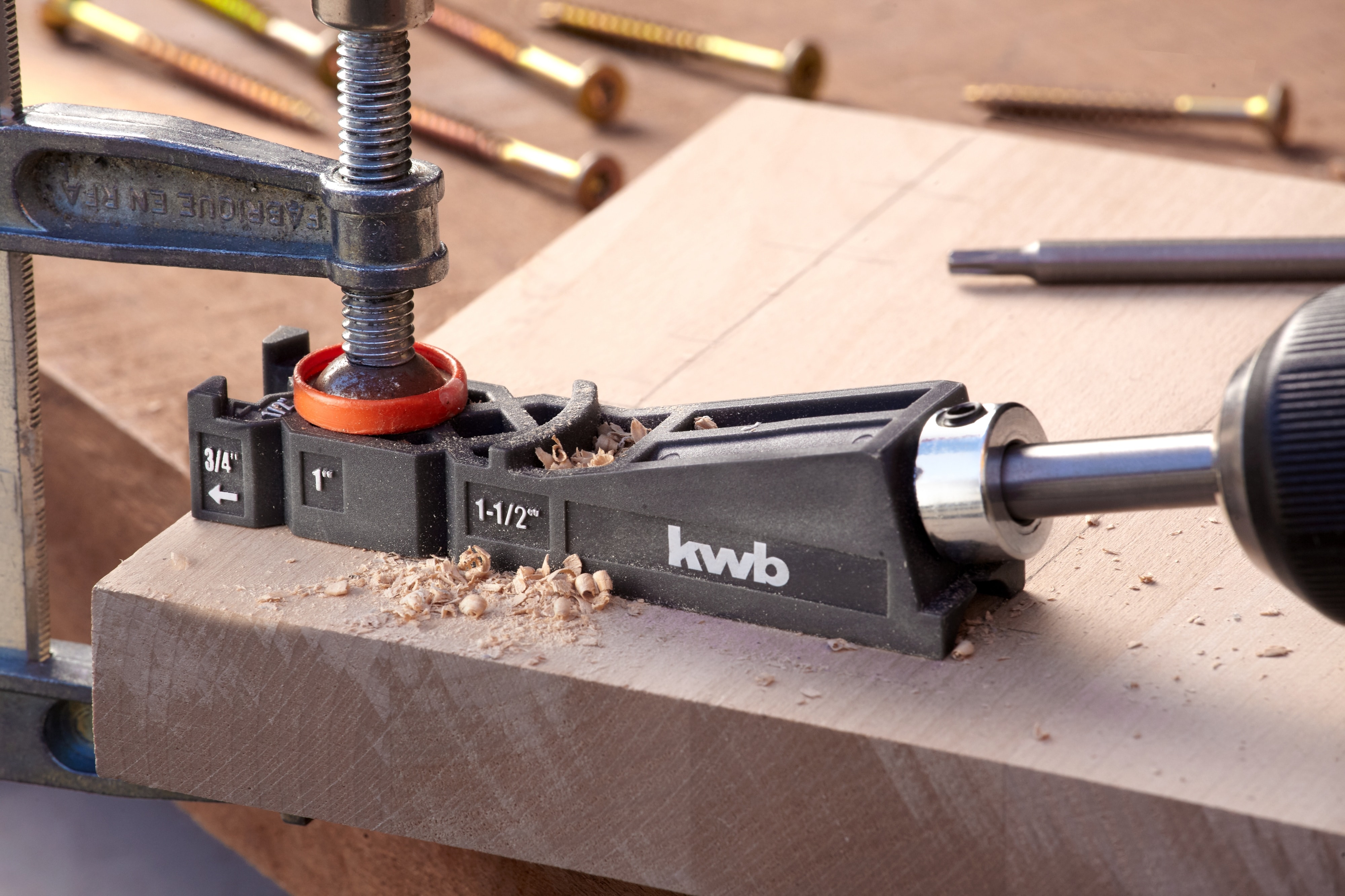 KWB Bohrschablone, 758600, 5-teilig KWB Bohrschablone, 758600, 5-teilig