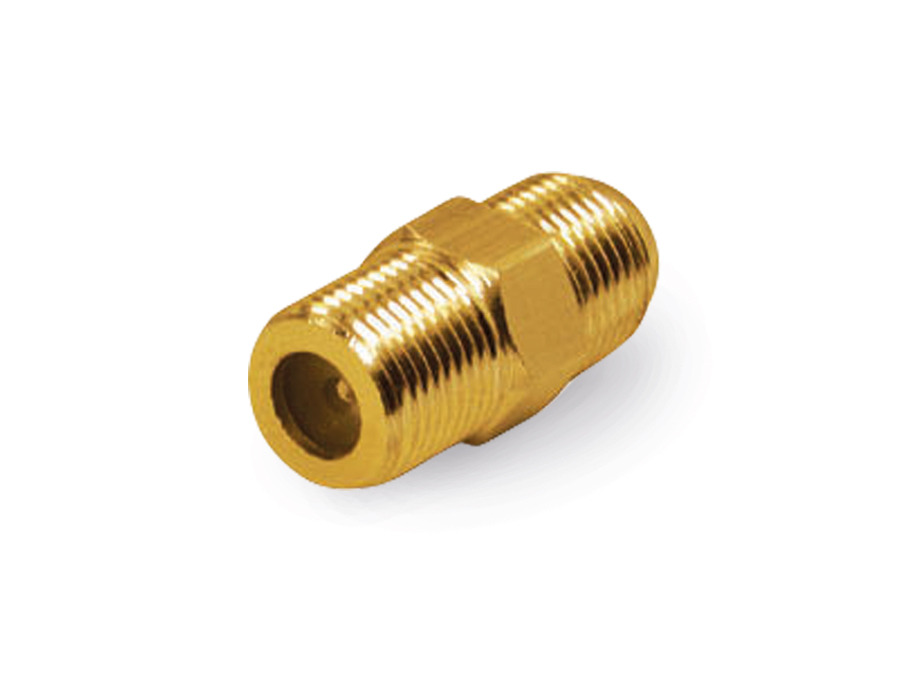 S-IMPULS F-Adapter, F-Kupplung/F-Kupplung, vergoldet S-IMPULS F-Adapter, F-Kupplung/F-Kupplung, vergoldet