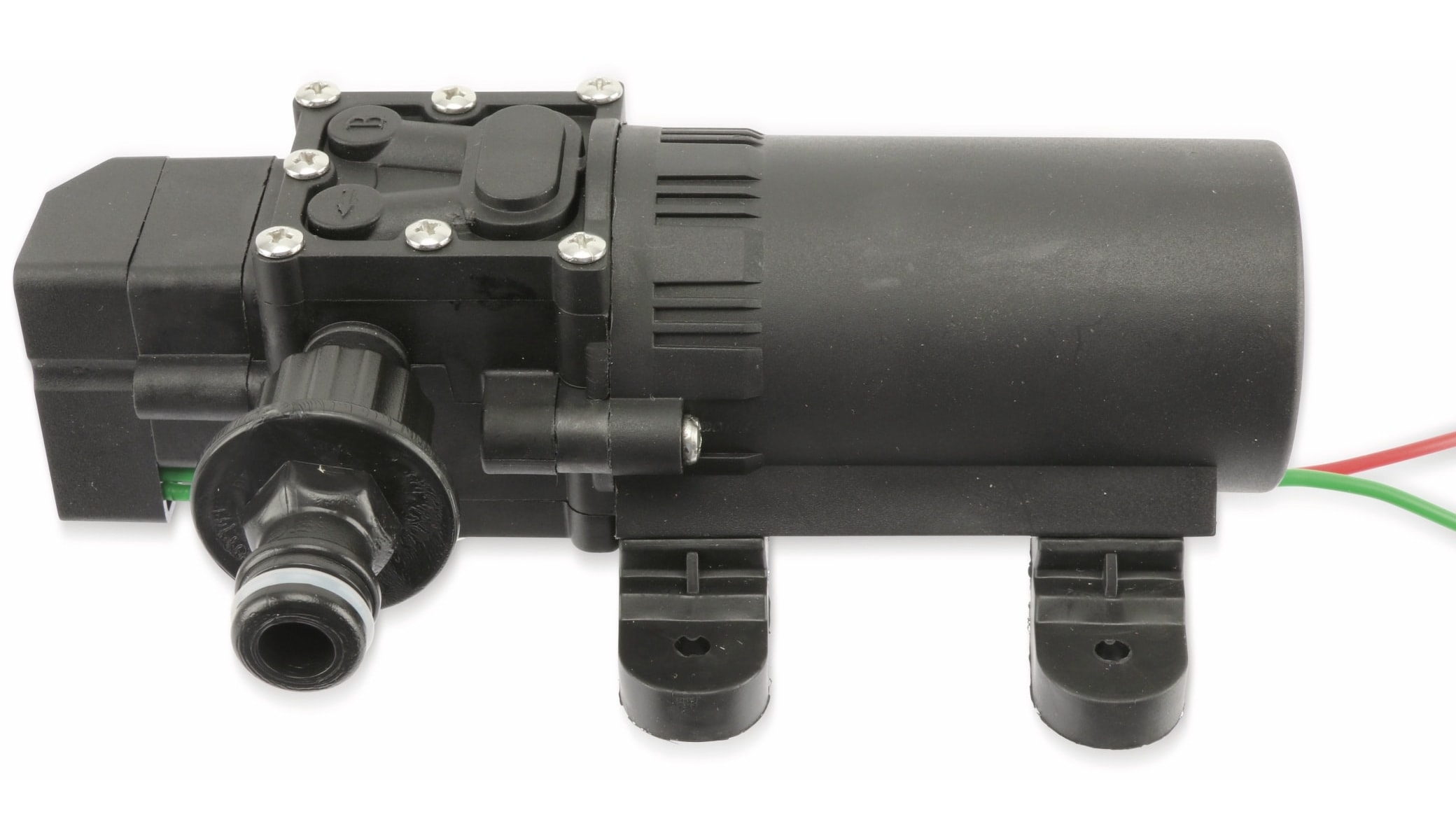 Hochdruck-Wasserpumpe WP-165, 12 V-, 6 l/min. Hochdruck-Wasserpumpe WP-165, 12 V-, 6 l/min.