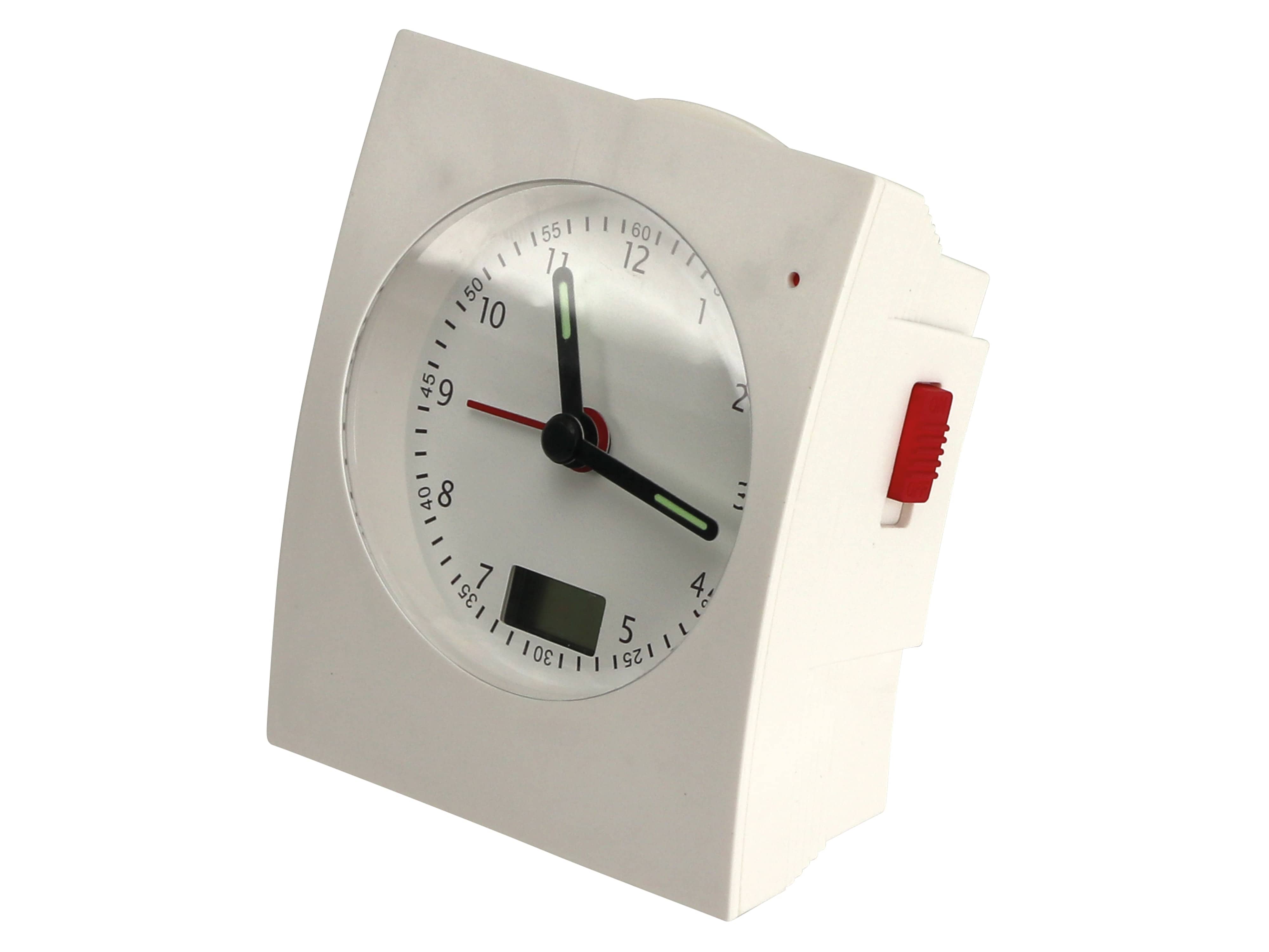 Funkwecker, analog, 784-02-2020-04, weiß, B-Ware Funkwecker, analog, 784-02-2020-04, weiß, B-Ware