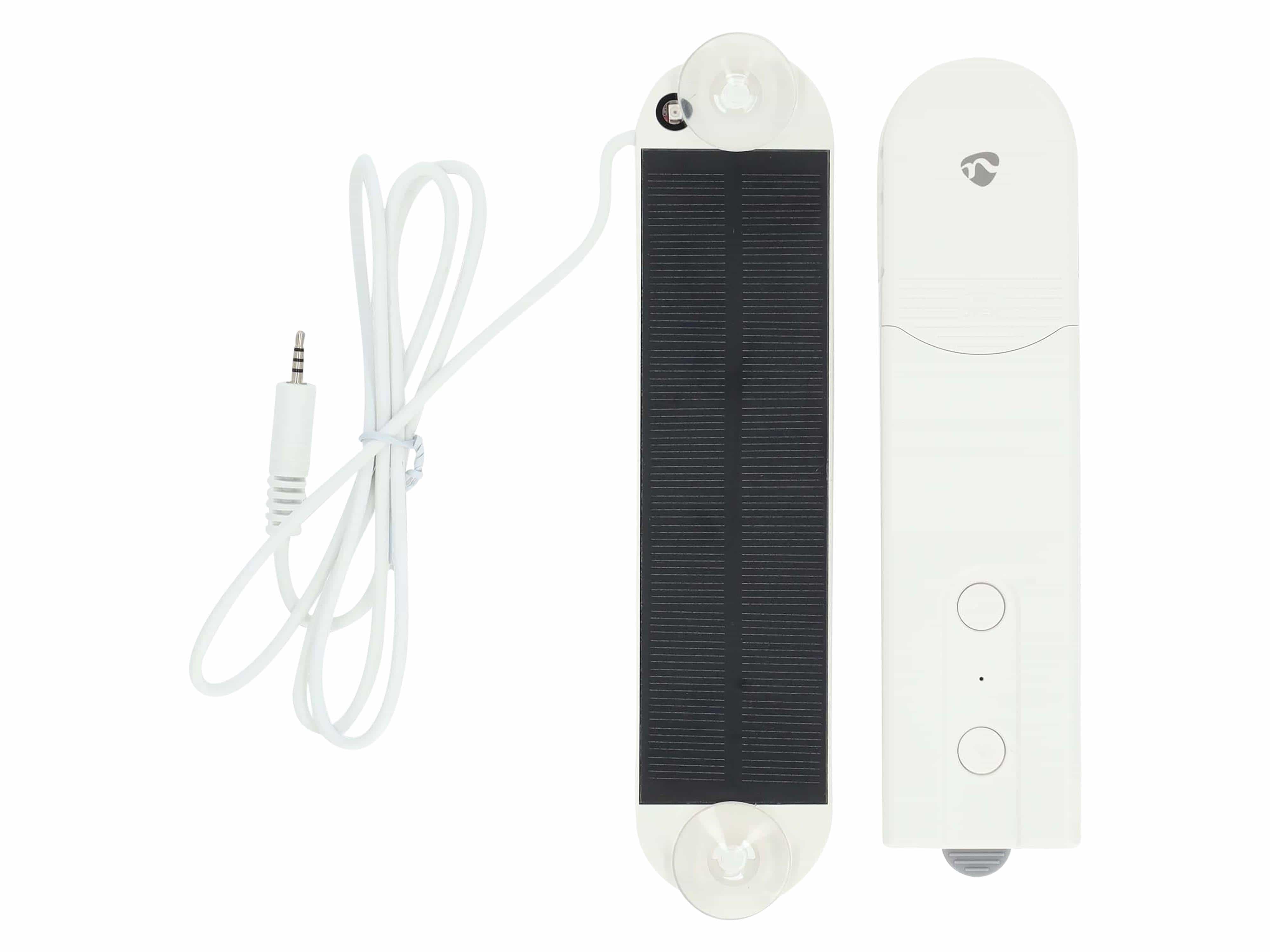 NEDIS Vorhangroboter SmartLife, Netzstrom-/Solarbetrieben, weiß