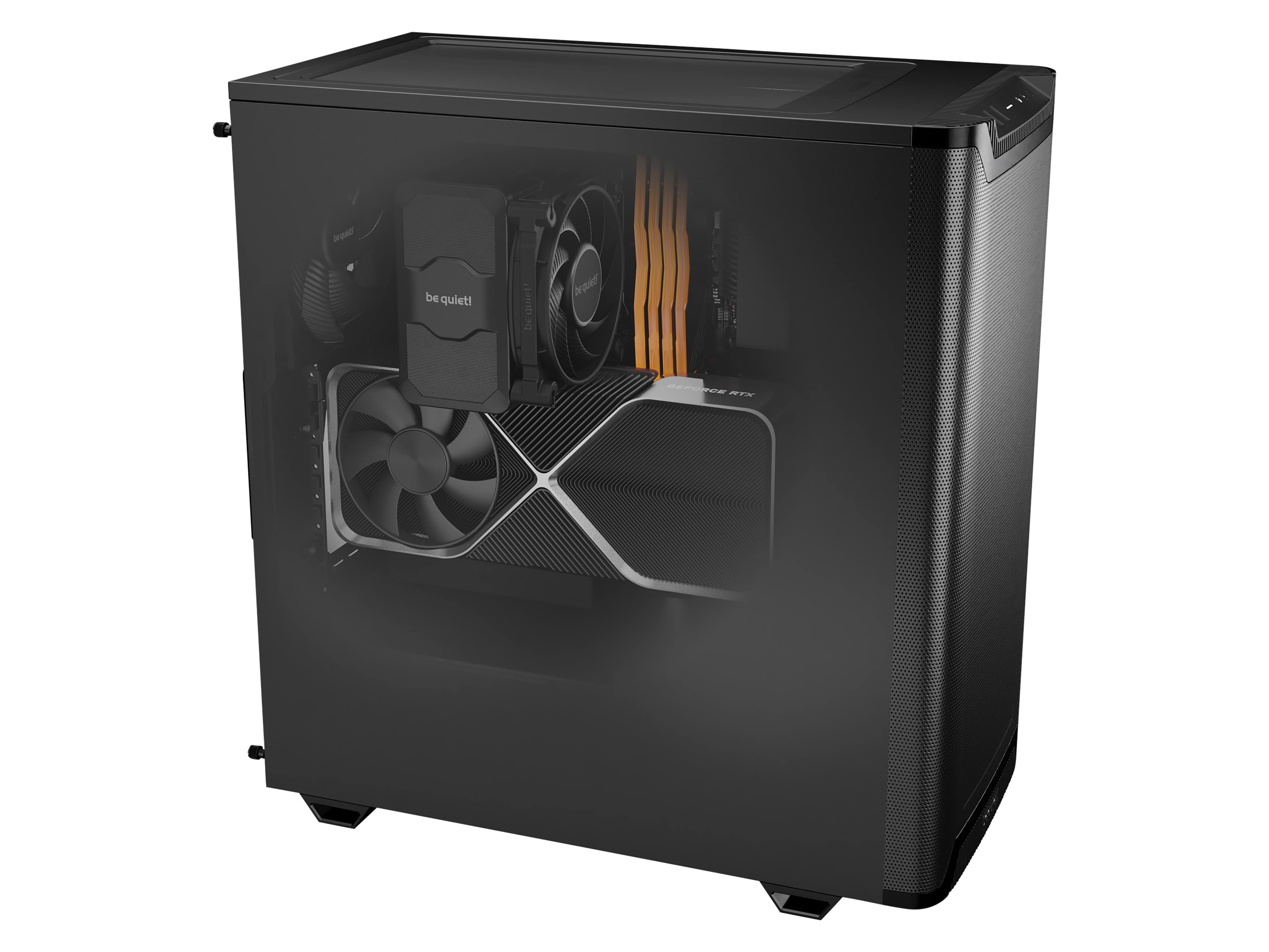 BE QUIET! Midi Tower Pure Base 501 Airflow schwarz BE QUIET! Midi Tower Pure Base 501 Airflow schwarz
