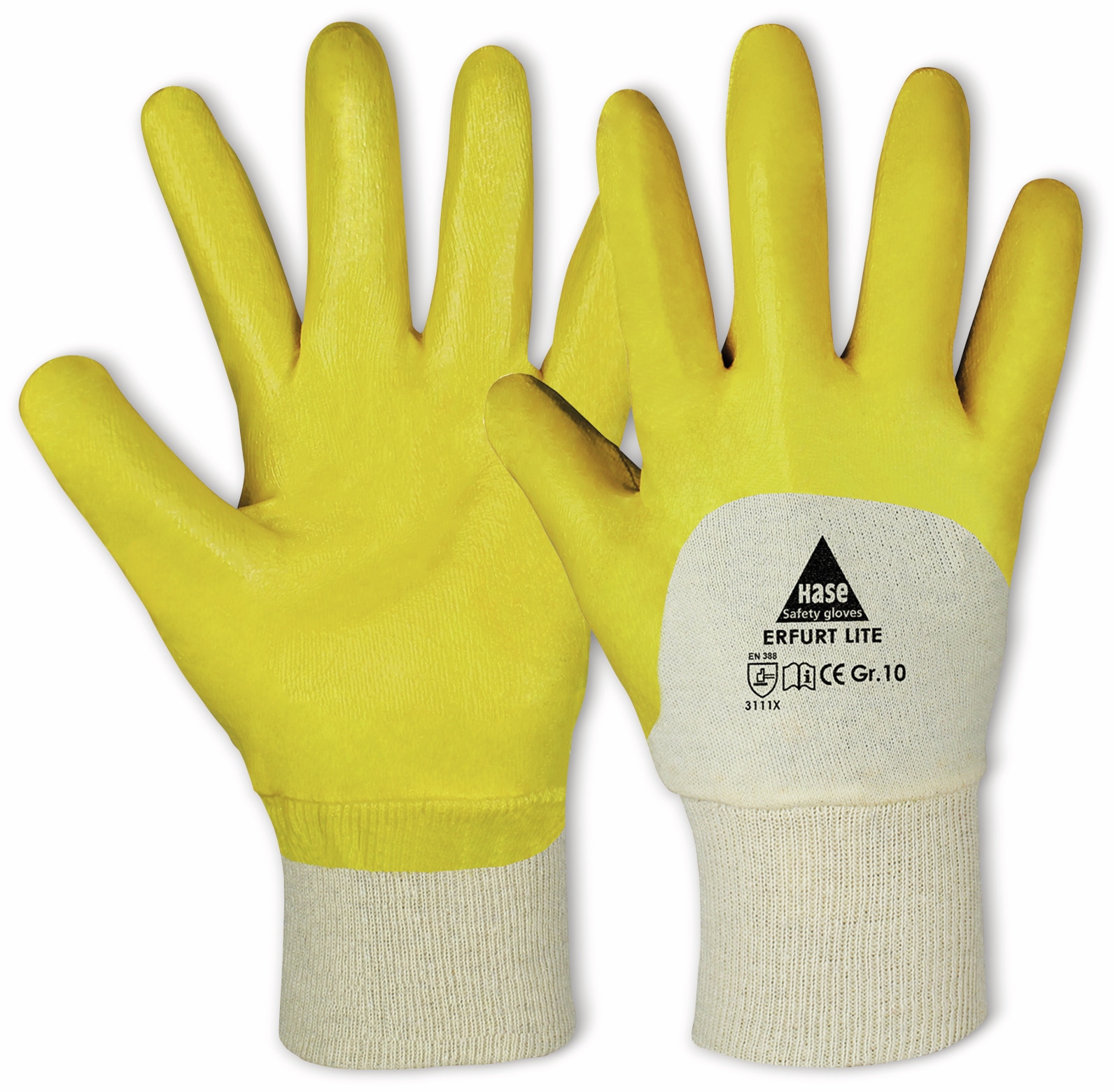 HASE SAFETY GLOVES Arbeitshandschuhe, Nitril, Erfurt lite, EN 388, EN 420, Größe 7 HASE SAFETY GLOVES Arbeitshandschuhe, Nitril, Erfurt lite, EN 388, EN 420, Größe 7