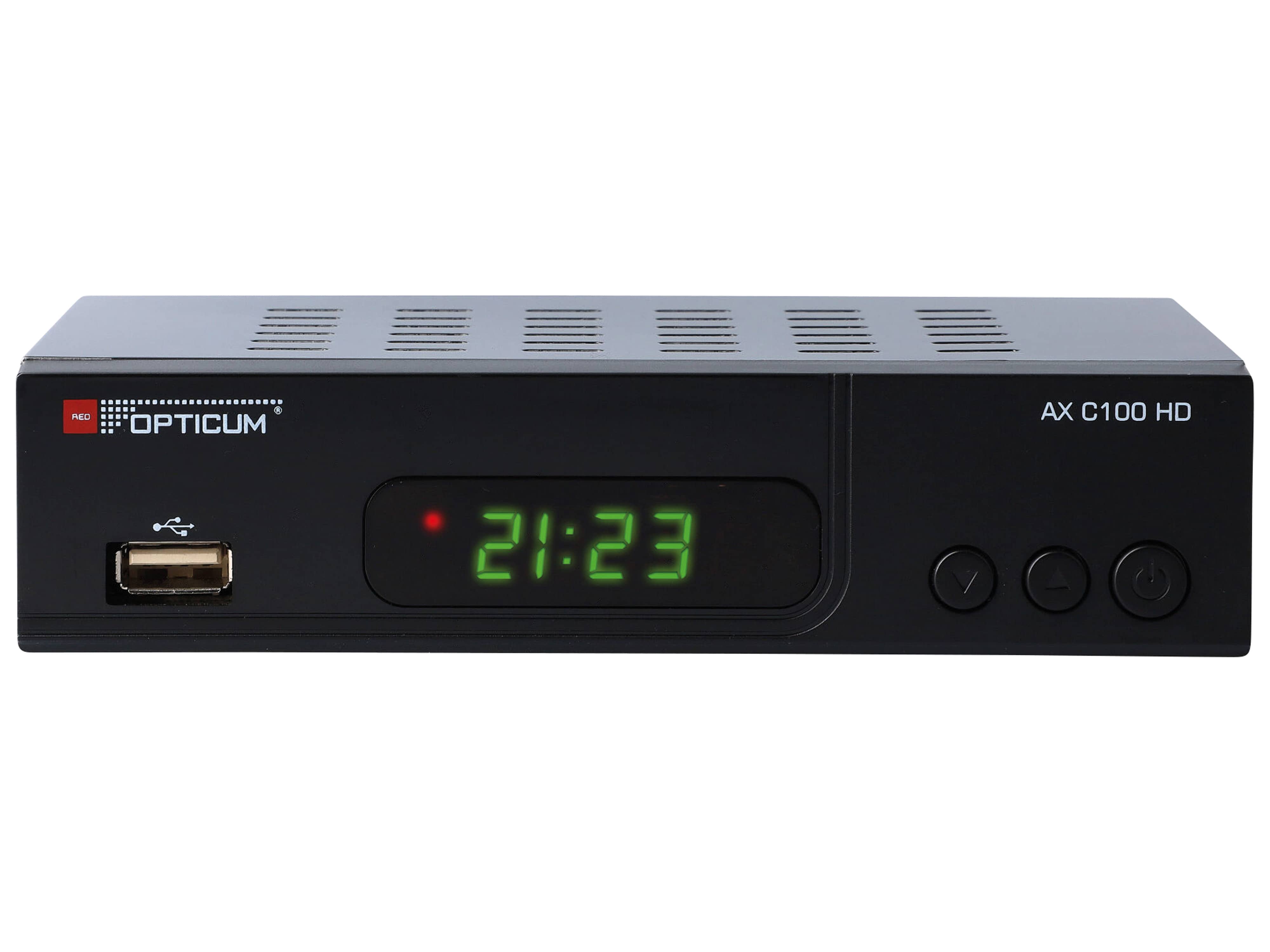 RED OPTICUM DVB-C HDTV-Receiver AX C100 HD, schwarz RED OPTICUM DVB-C HDTV-Receiver AX C100 HD, schwarz