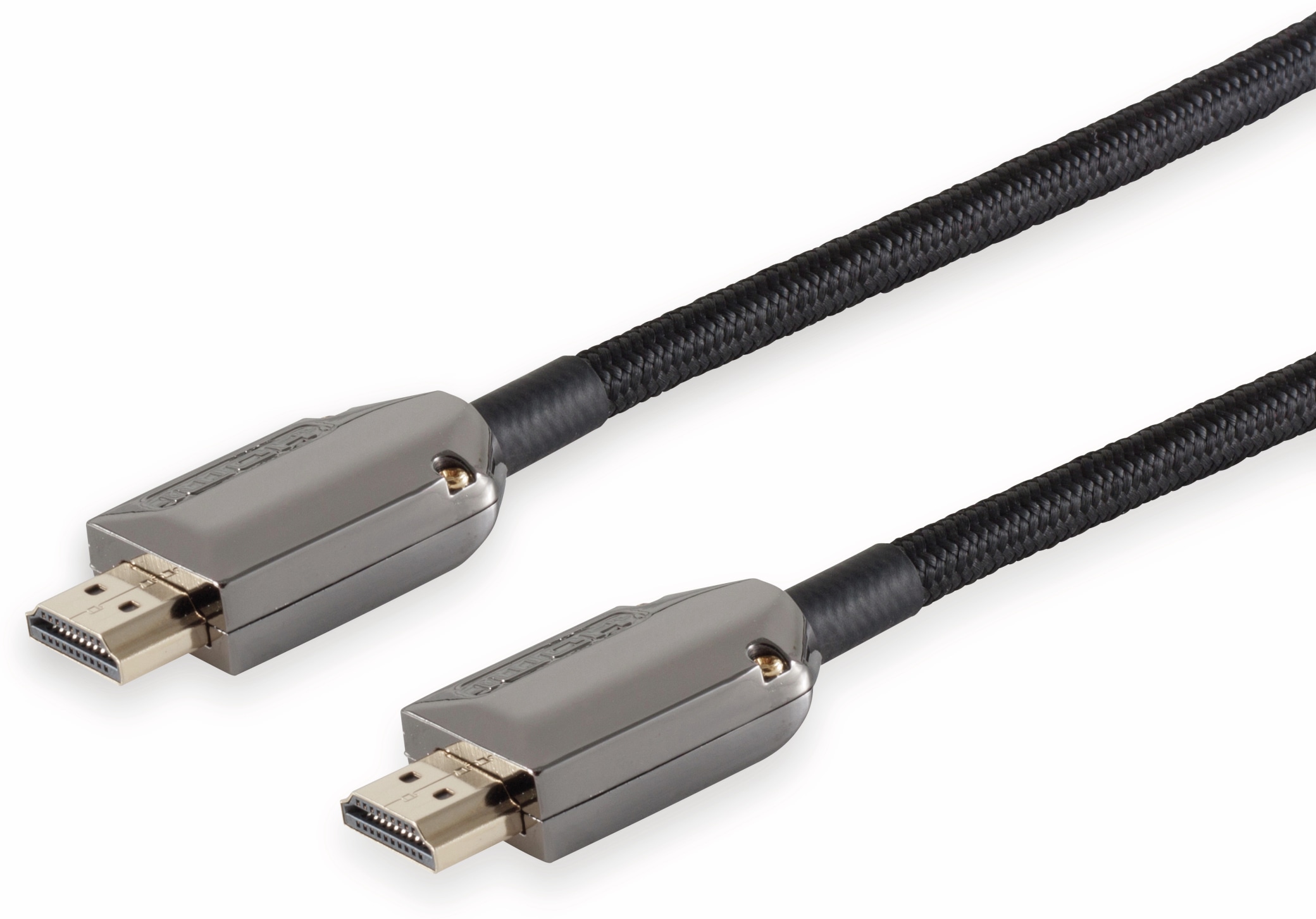 BLACK COTTON HDMI-Kabel, 2,5 m, schwarz BLACK COTTON HDMI-Kabel, 2,5 m, schwarz