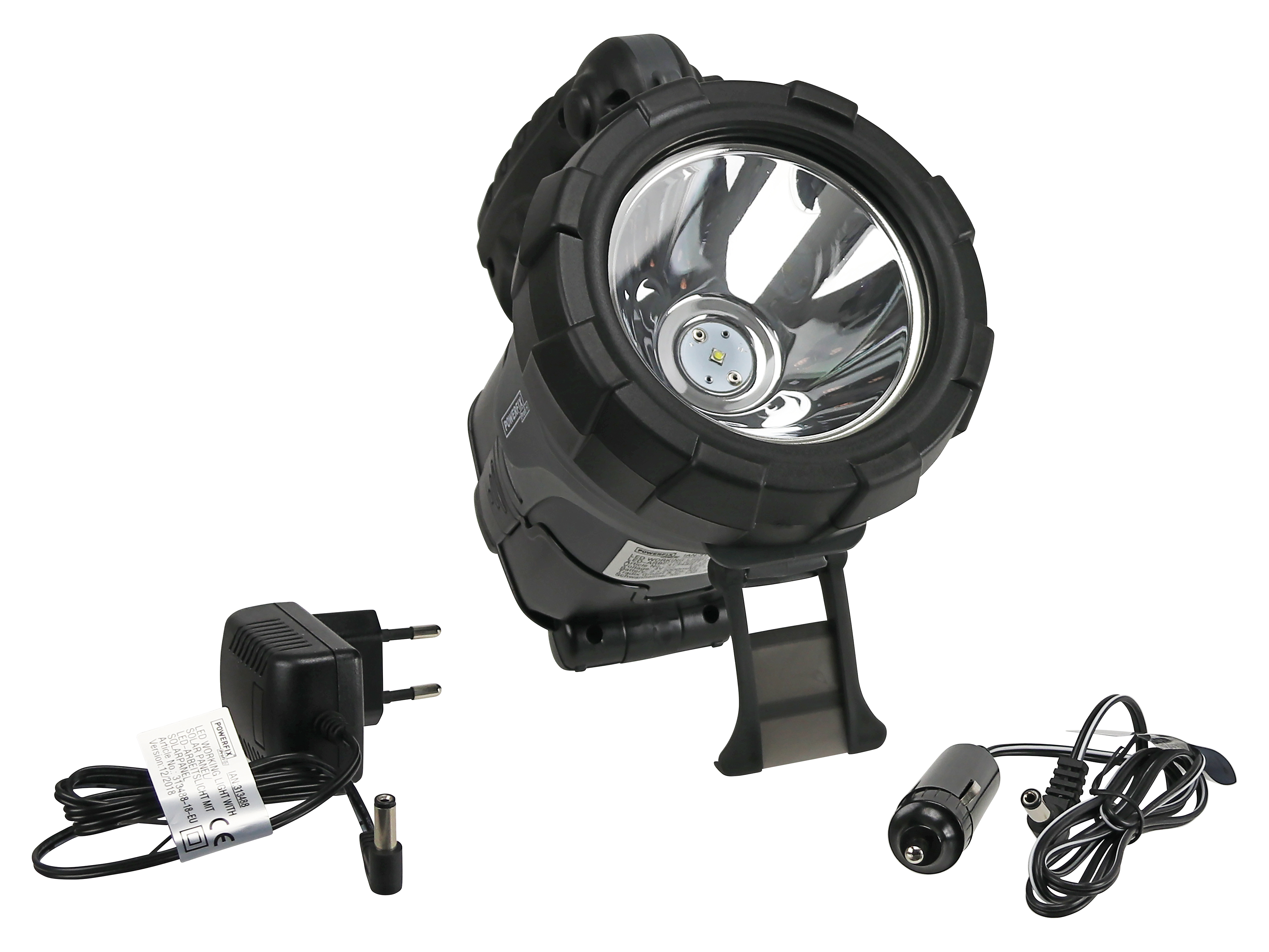 AKKU-LED-Arbeitsleuchte, mit Solarpanel AKKU-LED-Arbeitsleuchte, mit Solarpanel