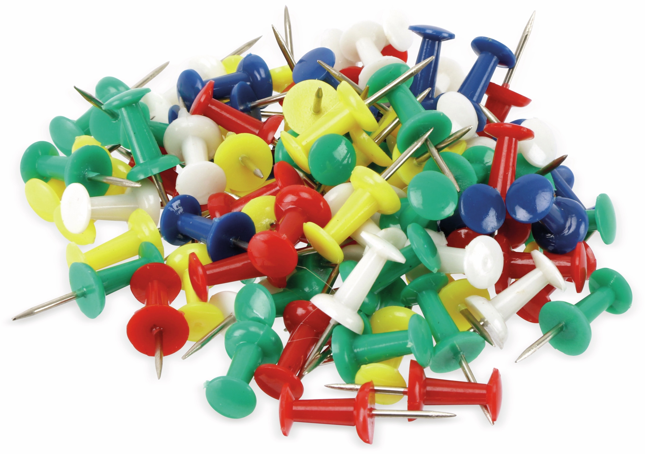 Reißnägel-Set, mit Kunstoffbox, 100 St.