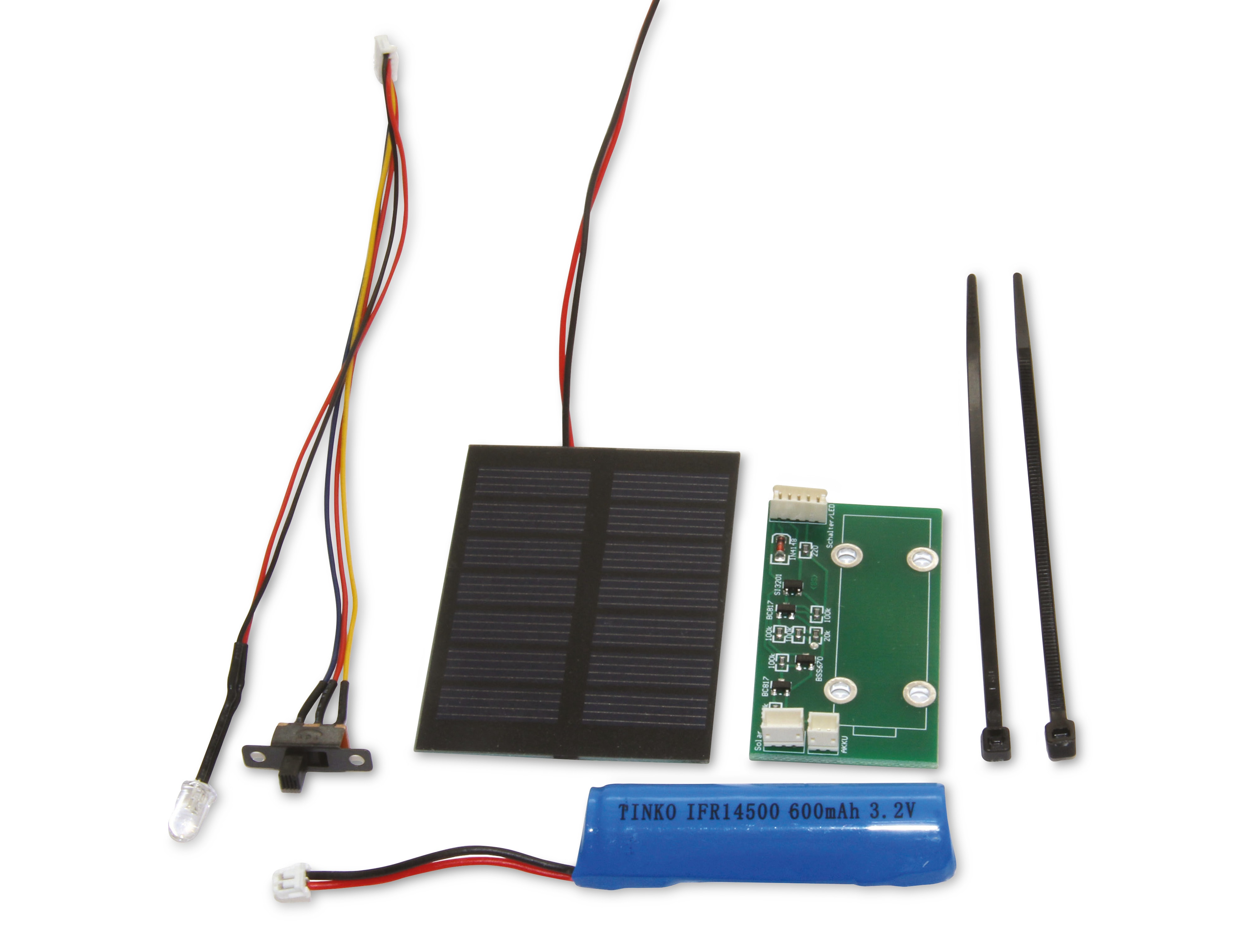 SOL-EXPERT Solar Leuchteinheit "LongLife" mit LED, Schalter und Solarmodul SOL-EXPERT Solar Leuchteinheit "LongLife" mit LED, Schalter und Solarmodul