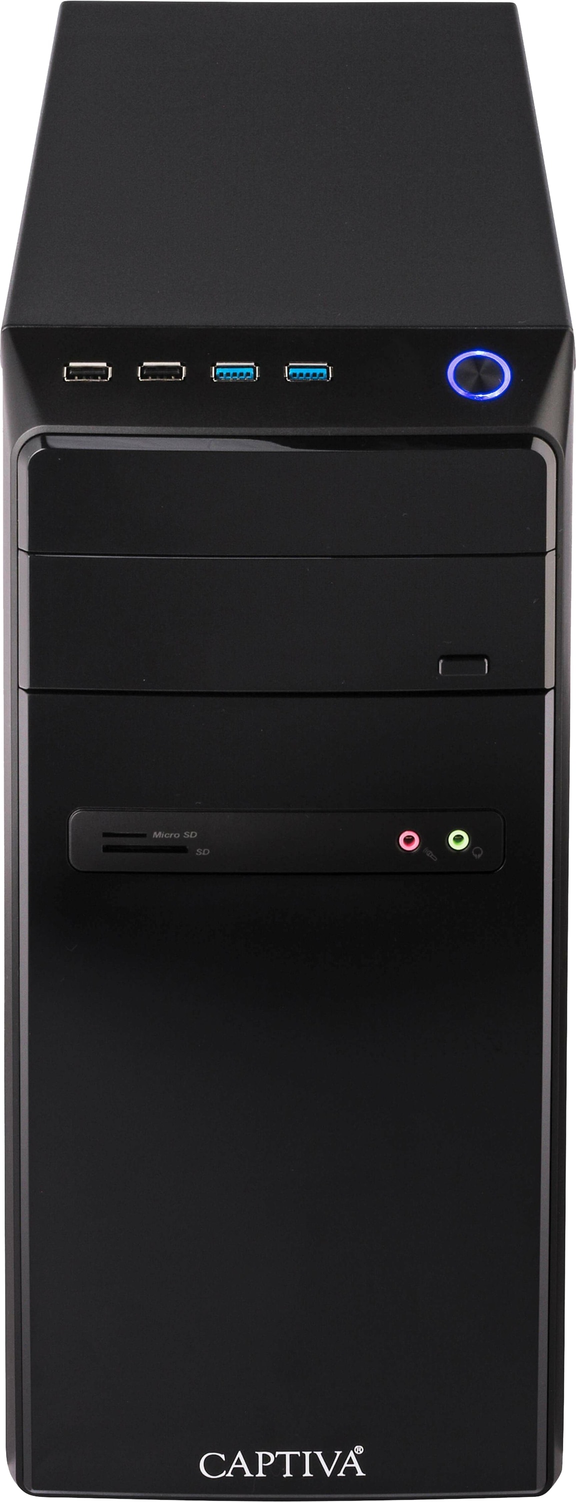 CAPTIVA Desktop-PC I81-132 Power Starter Intel® Core™ i3, 8 GB DDR4, 250 GB M.2 SSD NVME CAPTIVA Desktop-PC I81-132 Power Starter Intel® Core™ i3, 8 GB DDR4, 250 GB M.2 SSD NVME