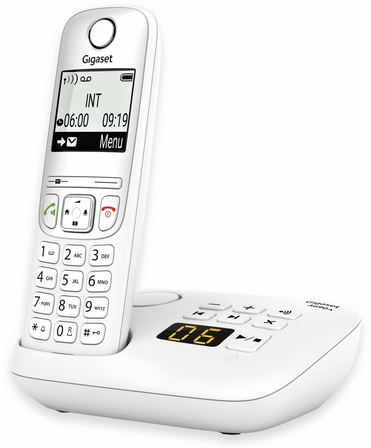 GIGASET DECT-Telefon A690A, weiß GIGASET DECT-Telefon A690A, weiß