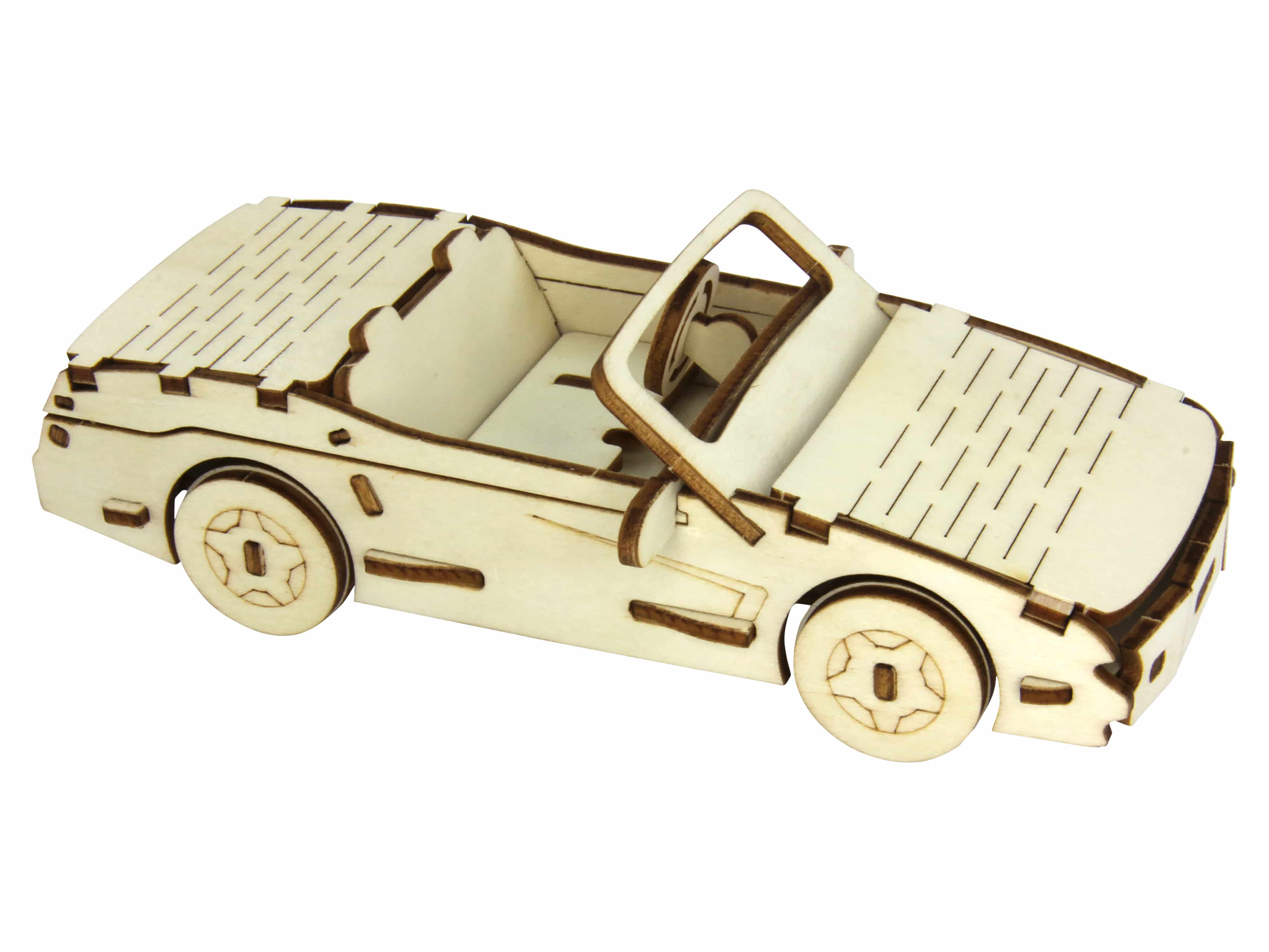 SOL-EXPERT 3D Holz Puzzle Sportwagen SOL-EXPERT 3D Holz Puzzle Sportwagen