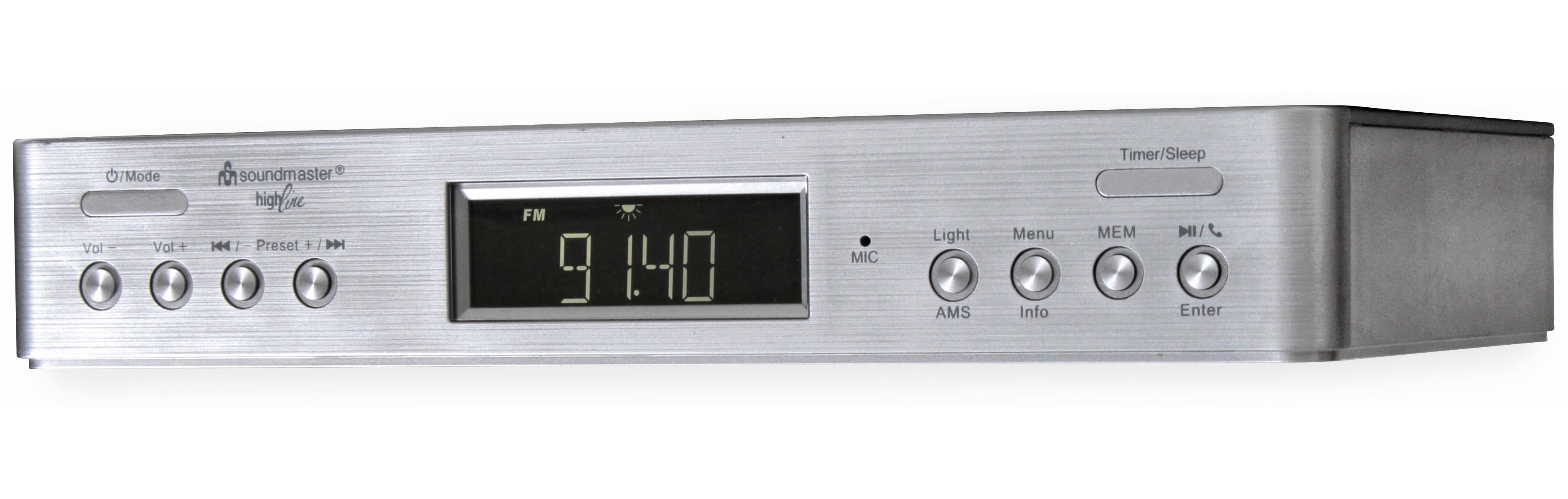 SOUNDMASTER Küchenunterbauradio UR2045SI, DAB+, Bluetooth SOUNDMASTER Küchenunterbauradio UR2045SI, DAB+, Bluetooth
