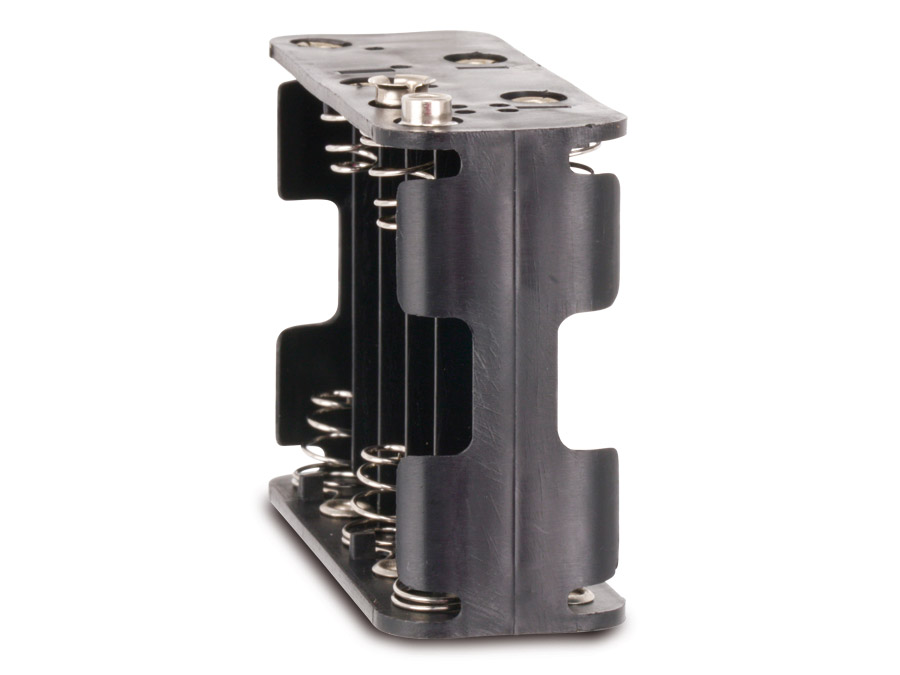 GOOBAY Batteriehalter, 10x Mignon, Clipanschluss