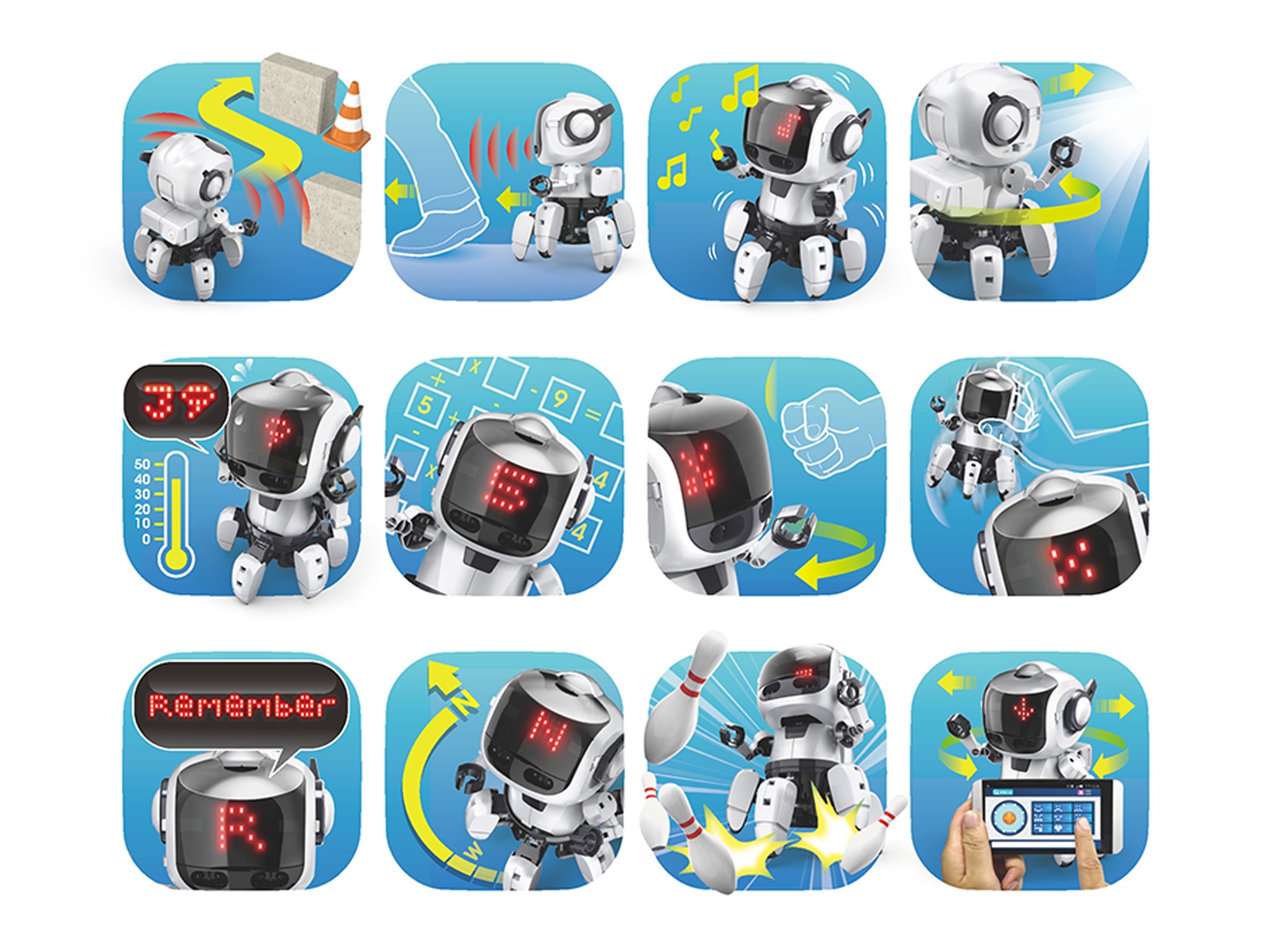VELLEMAN Roboterbausatz Tobbie II mit micro:bit VELLEMAN Roboterbausatz Tobbie II mit micro:bit
