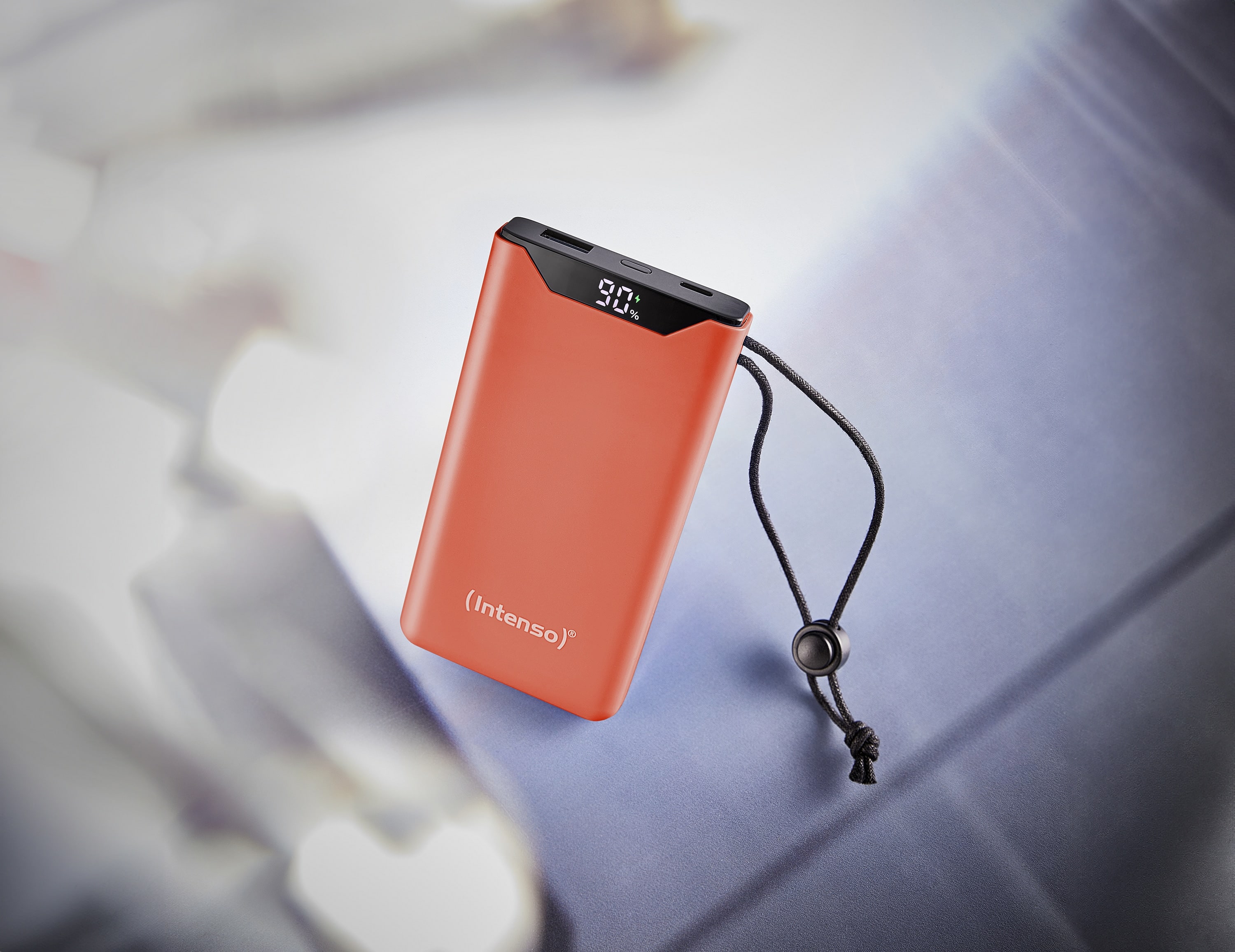 INTENSO USB Powerbank 7332038, F10000, 10.000mAh, 20 W, orange INTENSO USB Powerbank 7332038, F10000, 10.000mAh, 20 W, orange