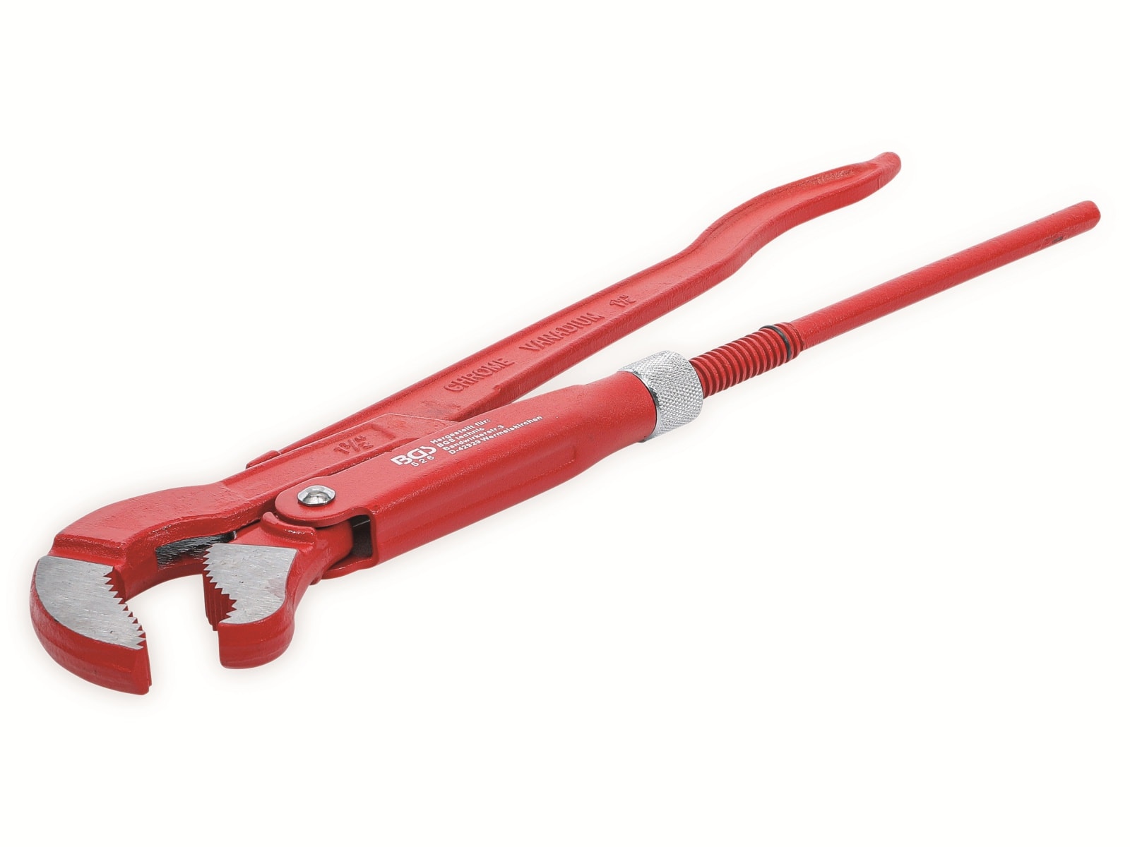 BGS TECHNIC Eckrohrzange 526, 1,5", S-Maul, 425 mm BGS TECHNIC Eckrohrzange 526, 1,5", S-Maul, 425 mm